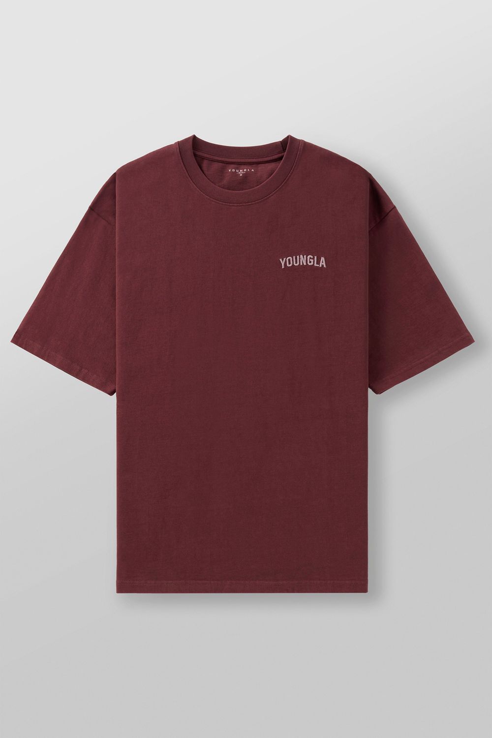 Young LA 4017 - Minimal Tees Burgundy | Australia XVALF-8635