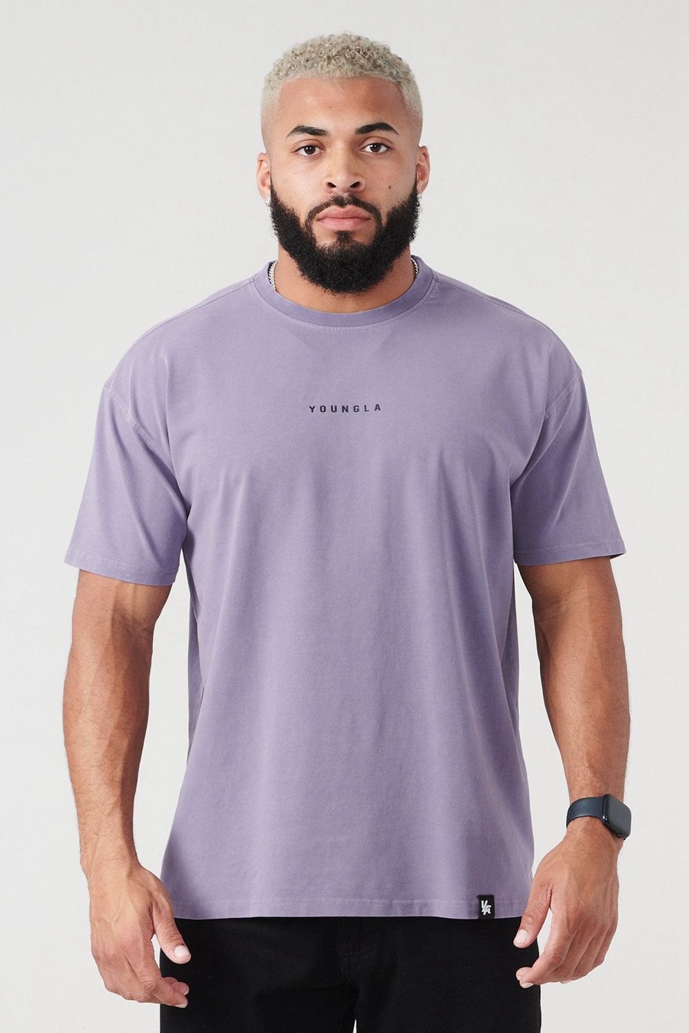 Young LA 401 Essential Jacked Tees Purple | Australia EFYIS-9076