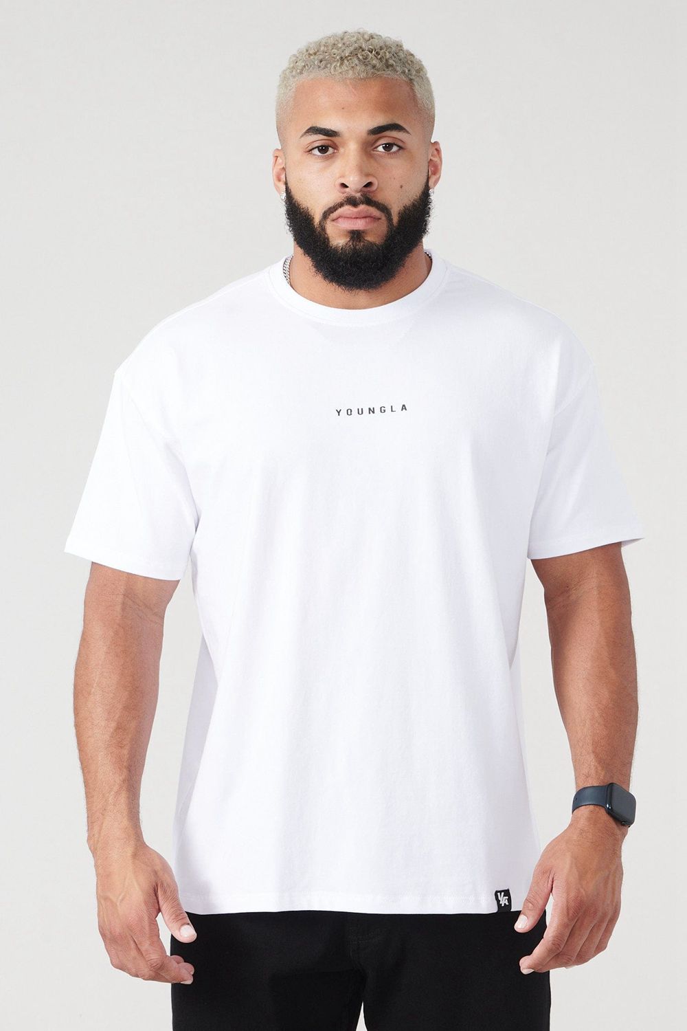 Young LA 401 Essential Jacked Tees White | Australia LDHJY-9051