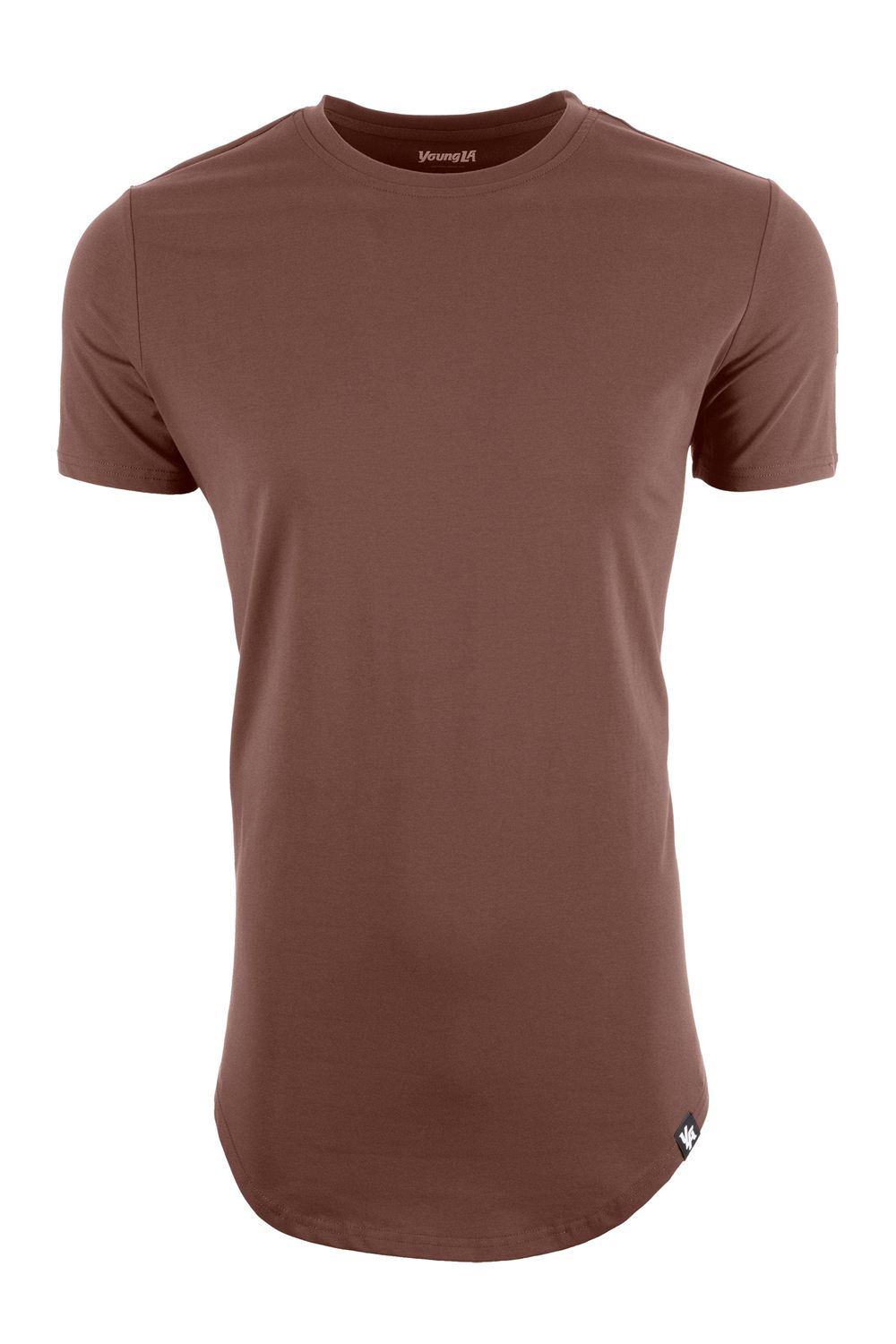 Young LA 402 Perfect Tee - Scallop Bottom Brown | Australia HVSXQ-2064