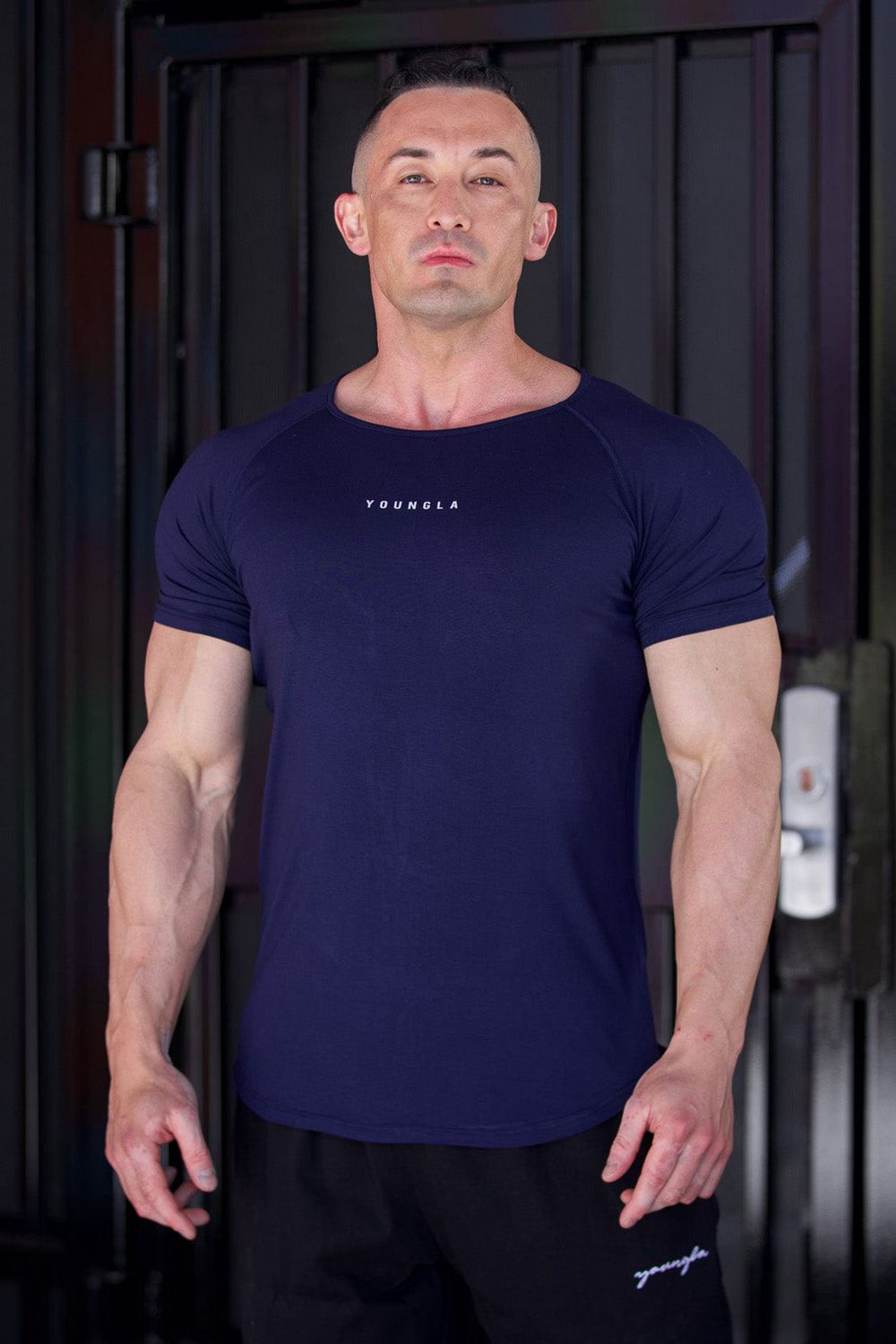 Young LA 403 Elite Tees Navy | Australia ADSWU-4173