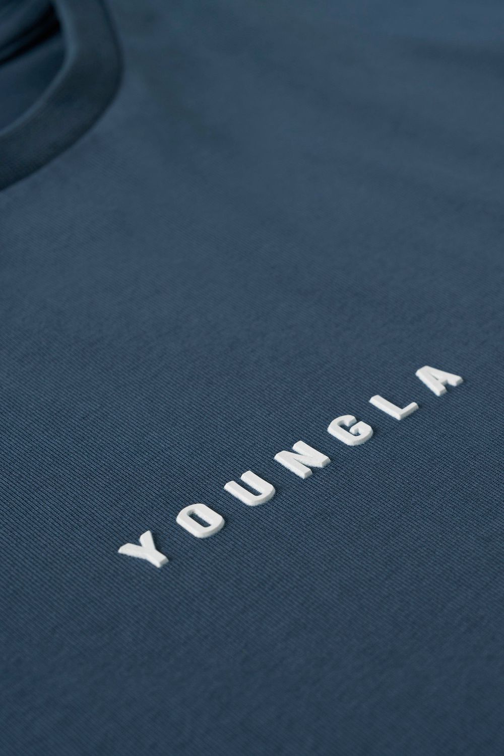 Young LA 4055 - Essential Supersized Tees Blue | Australia EUIGV-7319