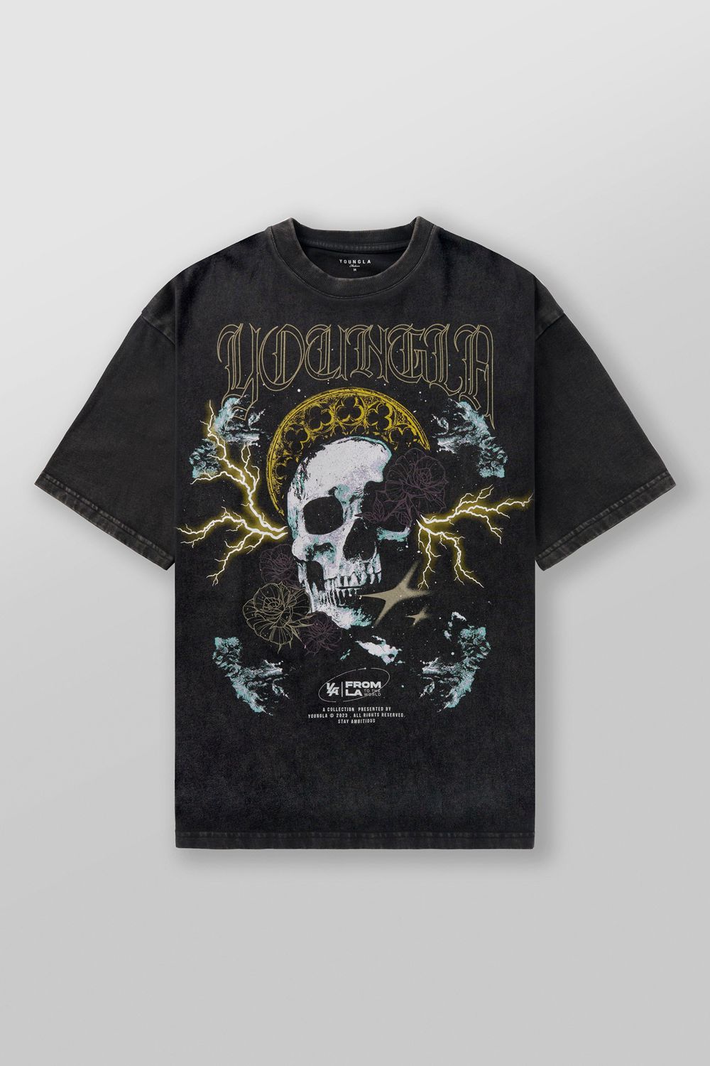 Young LA 4058 - Inferno Tees Black | Australia CKWGZ-5148