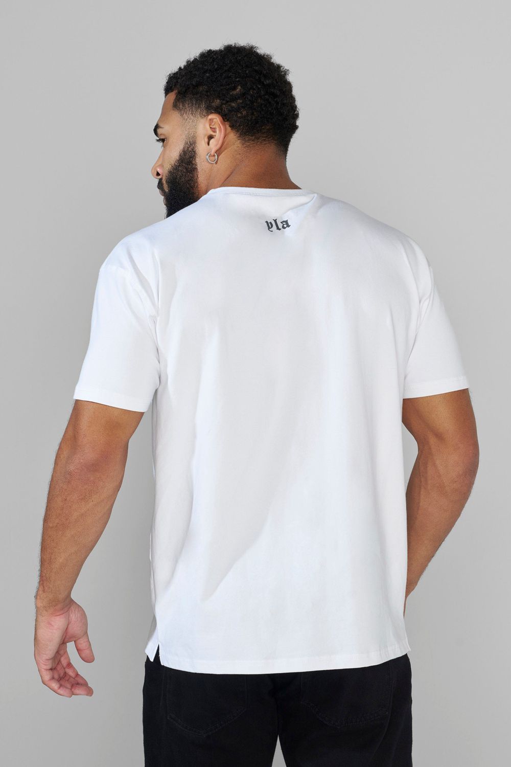 Young LA 4059 - Fitted Metal Tee White | Australia OGQAE-0182