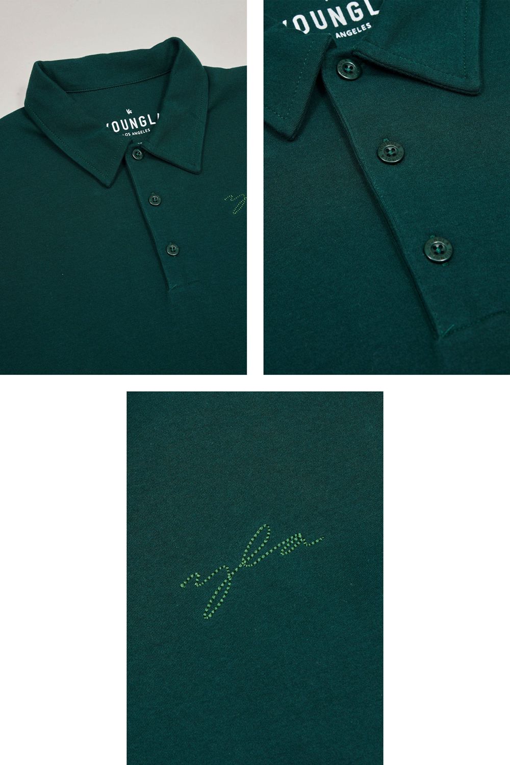 Young LA 412 Jacked Polo Tees Teal | Australia XSZPV-0453