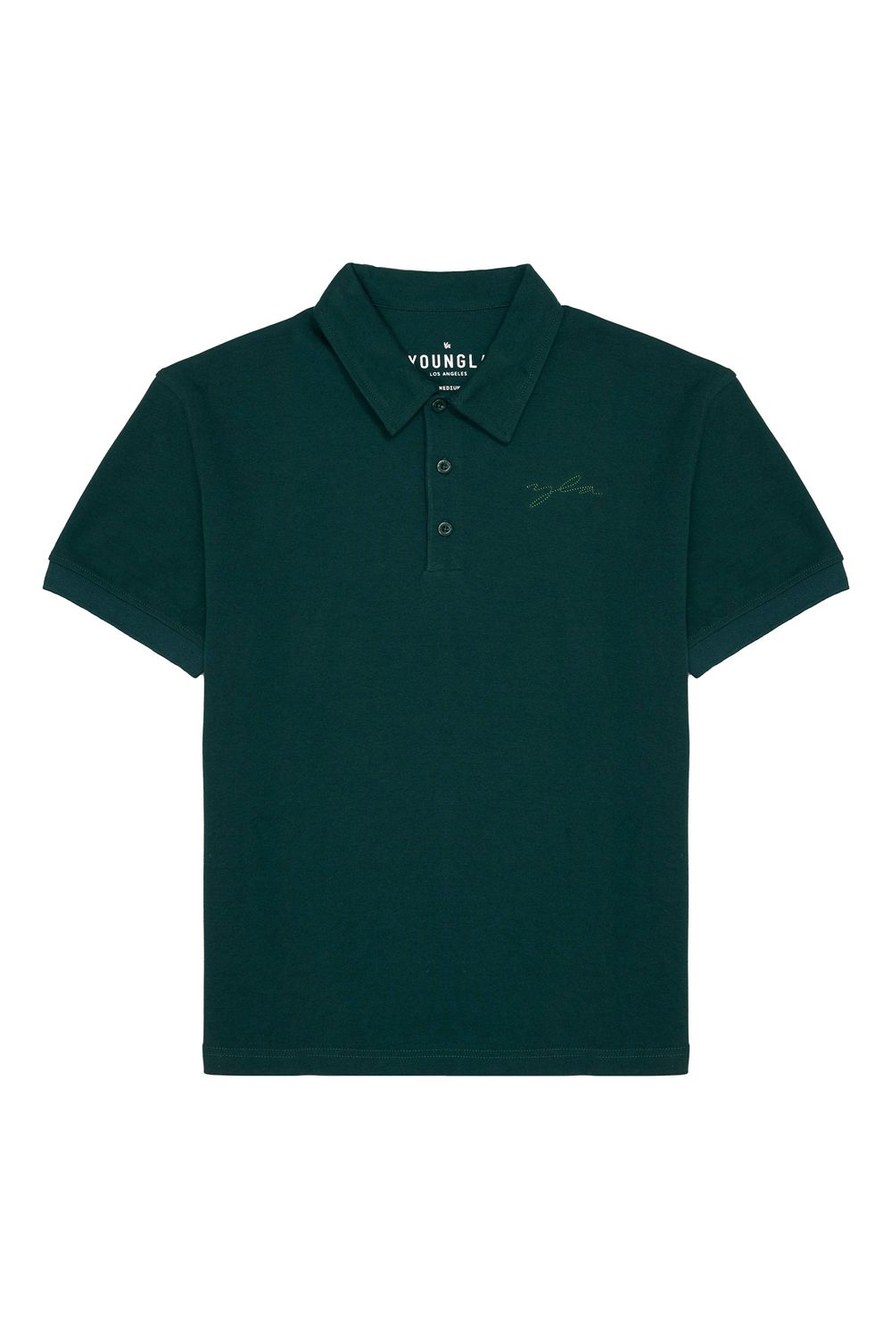 Young LA 412 Jacked Polo Tees Teal | Australia XSZPV-0453