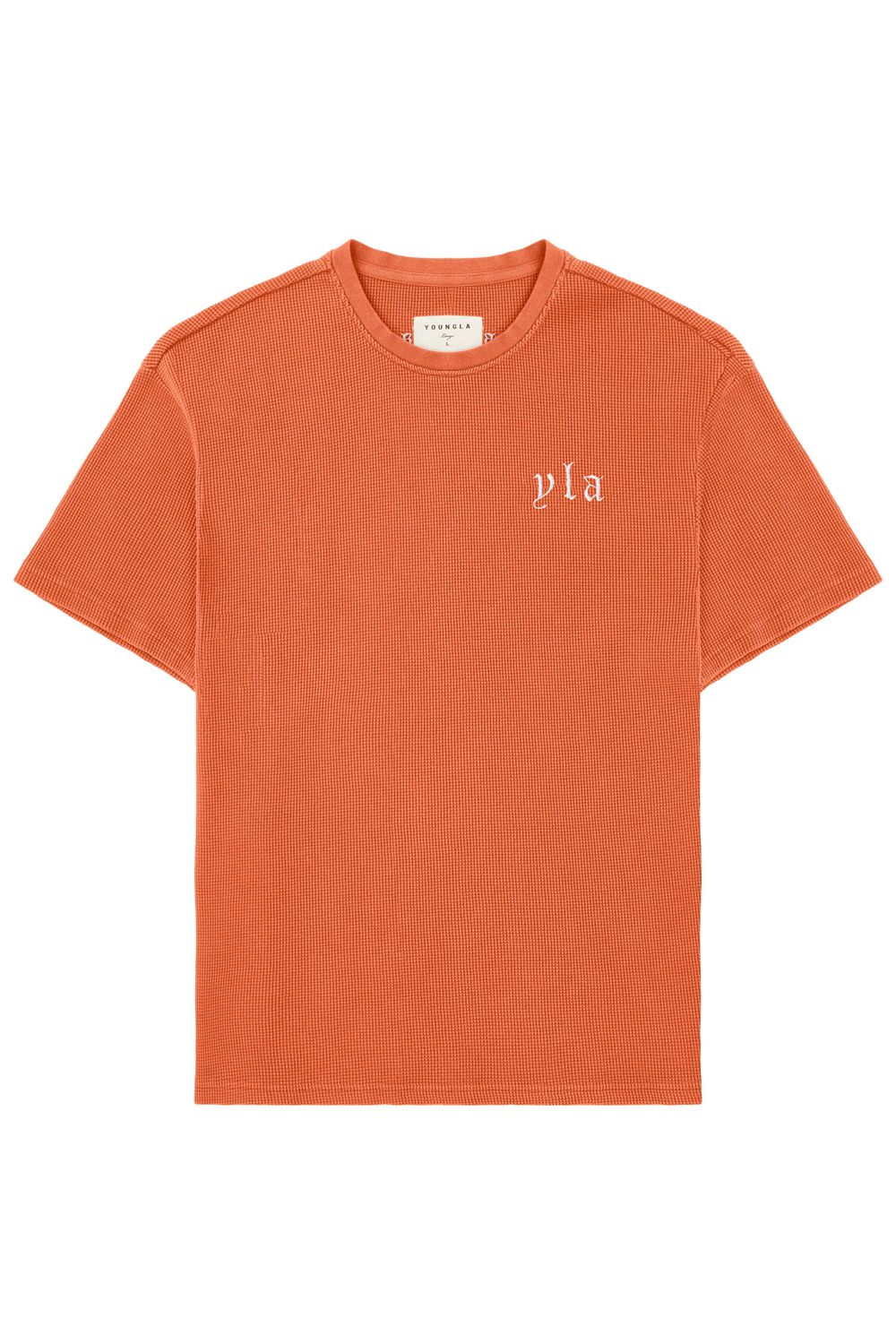 Young LA 427 Summer Waffle Tees Orange | Australia RVWJE-8063