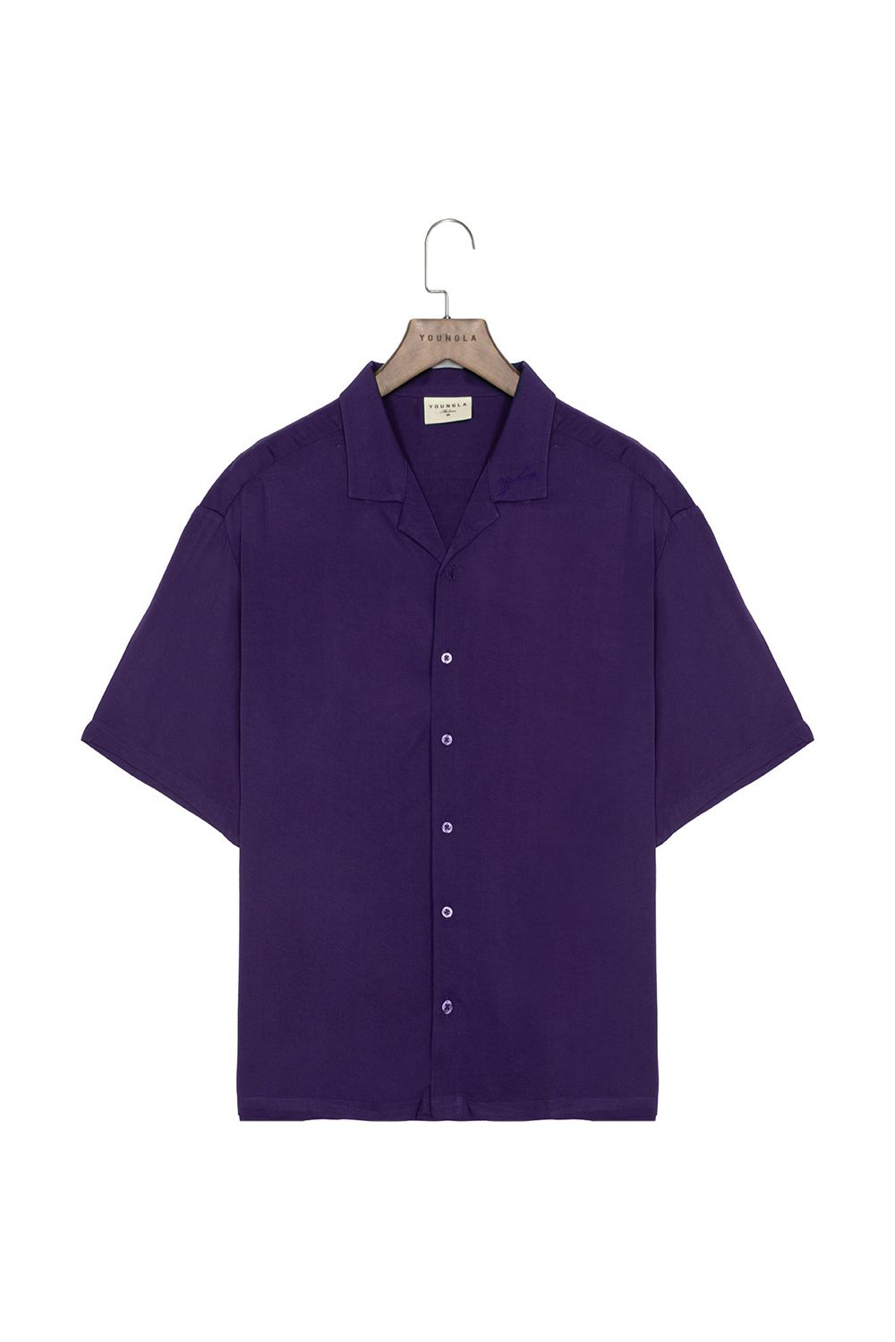 Young LA 444 - Tulum Shirts Purple | Australia MTPSW-2036