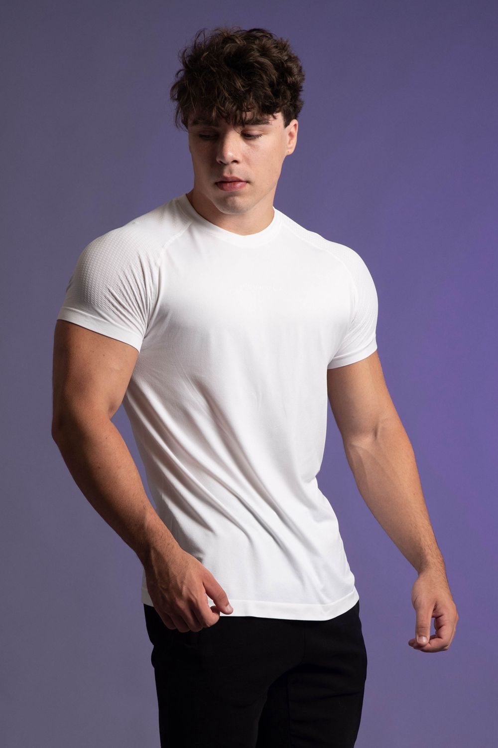 Young LA 454 New Gen Compression Tee White | Australia EXOHI-0257