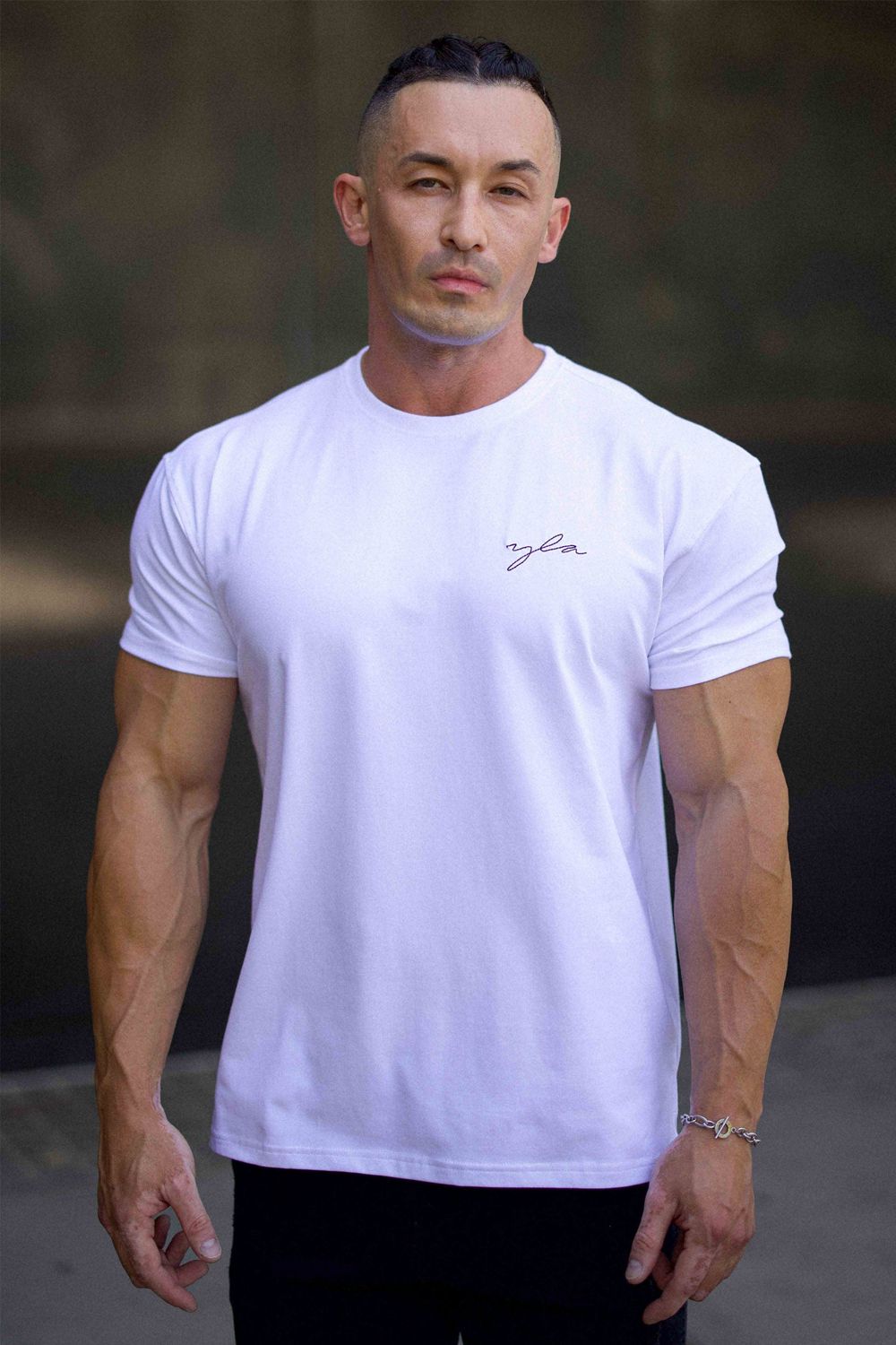 Young LA 466 Tailored Tees White | Australia OTWIJ-4516