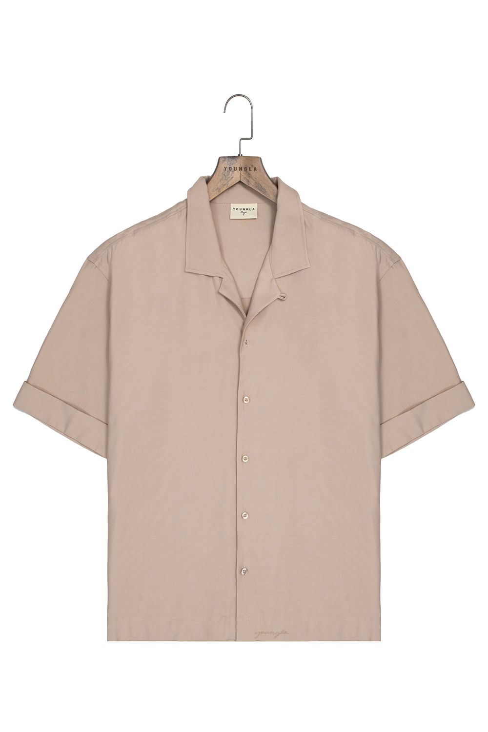 Young LA 468 Clase Shirts Beige | Australia LEGUO-6813