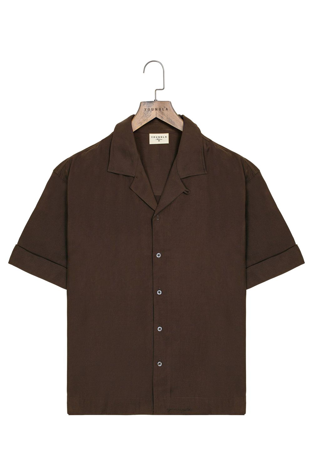 Young LA 468 Clase Shirts Brown | Australia AVDBC-8074