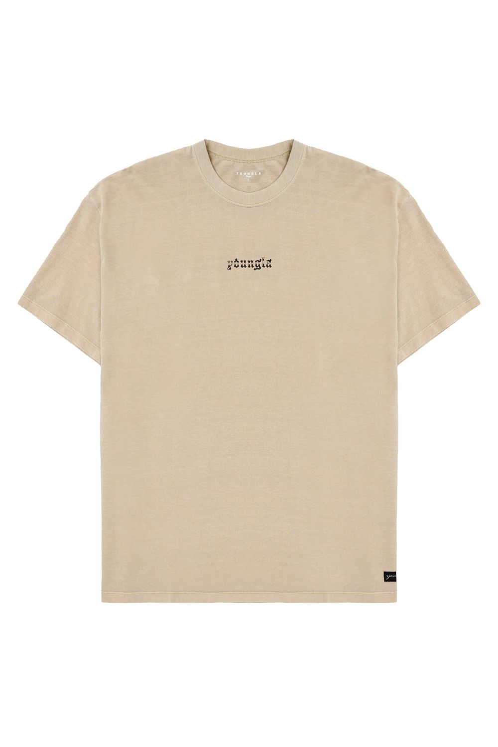 Young LA 471 Chrome Tees Cream | Australia JROAW-8136