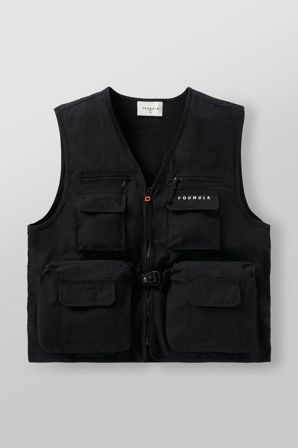 Young LA 502 - Utility Cargo Vest Black | Australia IJTZN-2548