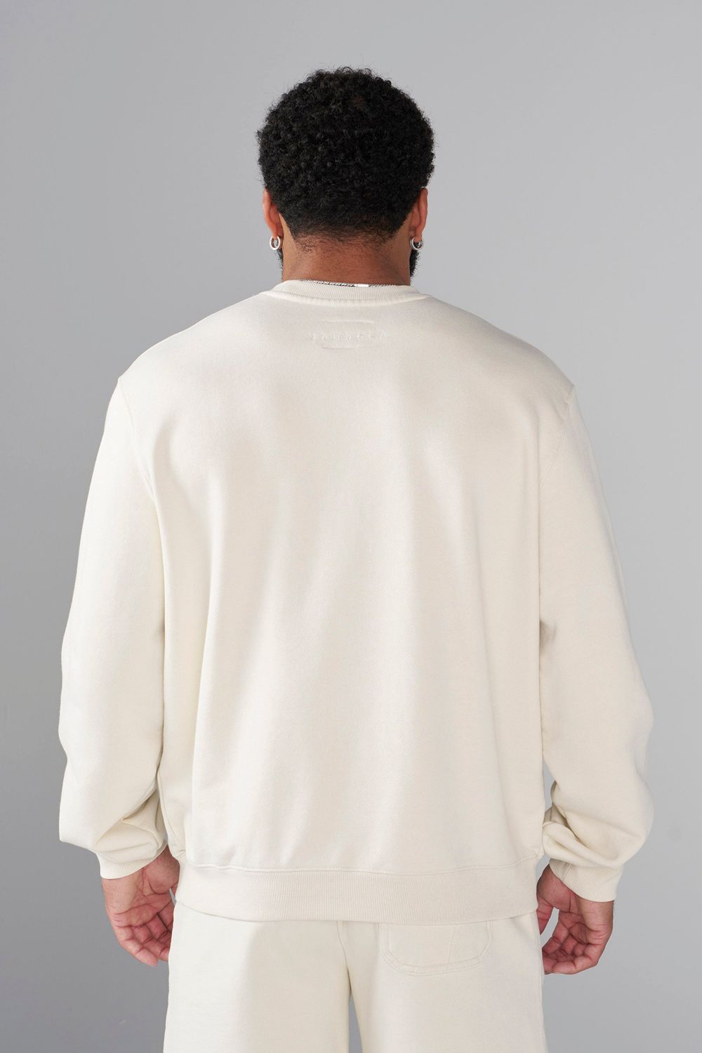 Young LA 5092 - Effortless Sets - Crewnecks Cream | Australia OLUNI-9065