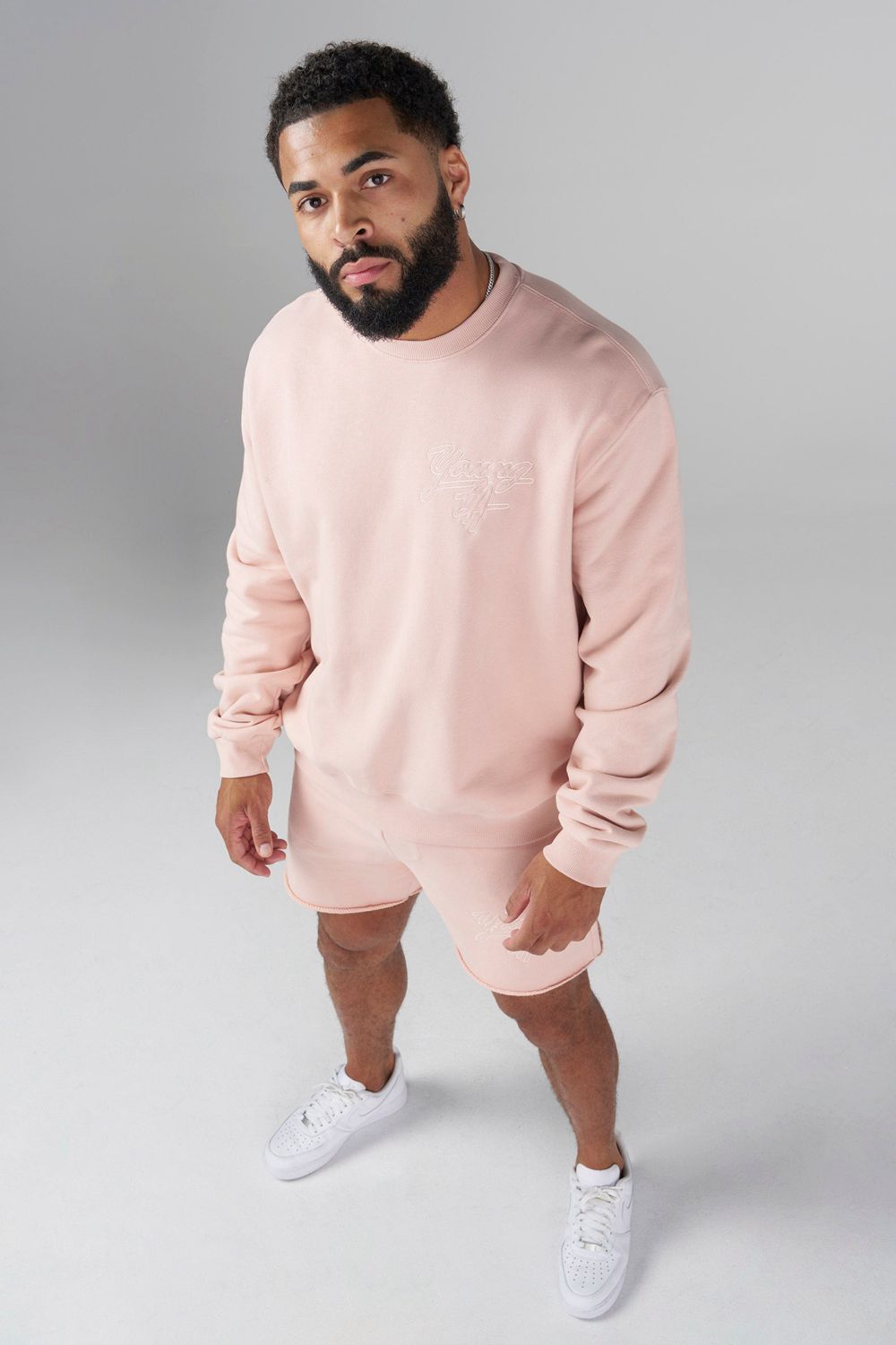 Young LA 5092 - Effortless Sets - Crewnecks Pink | Australia RPXDC-7829