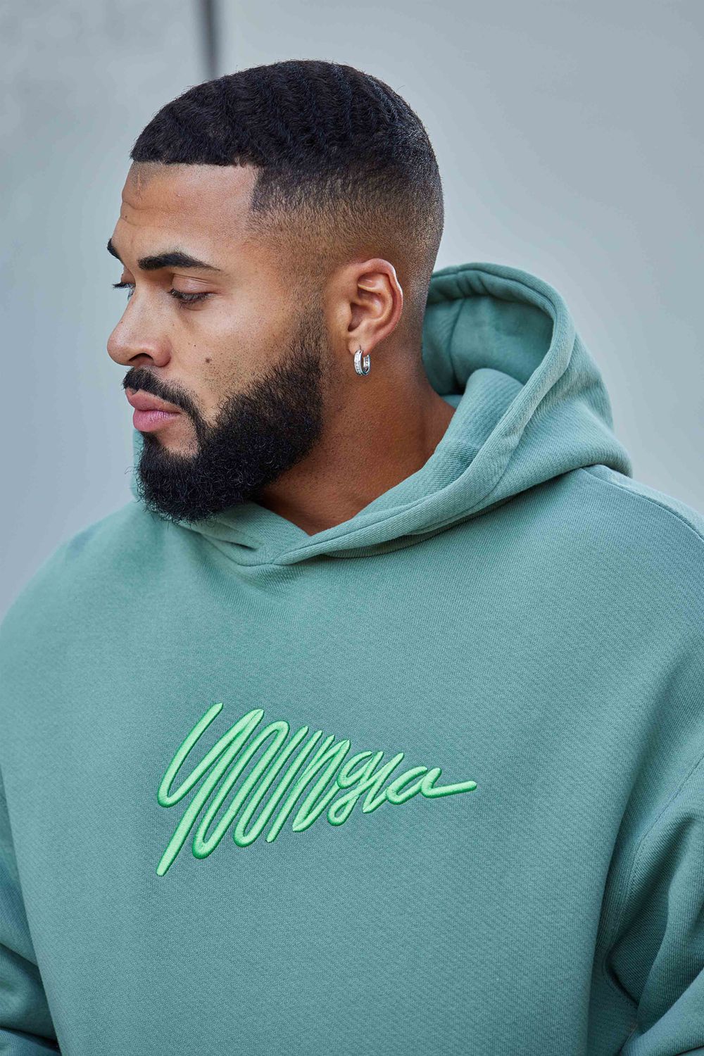 Young LA 510 - Wavy Hoodies Turquoise | Australia WVHMN-3260