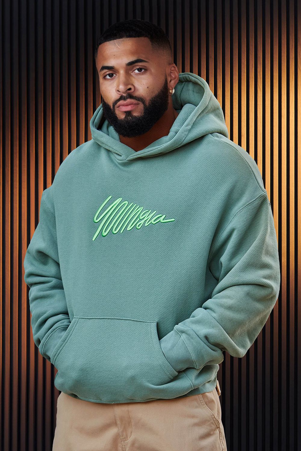 Young LA 510 - Wavy Hoodies Turquoise | Australia WVHMN-3260