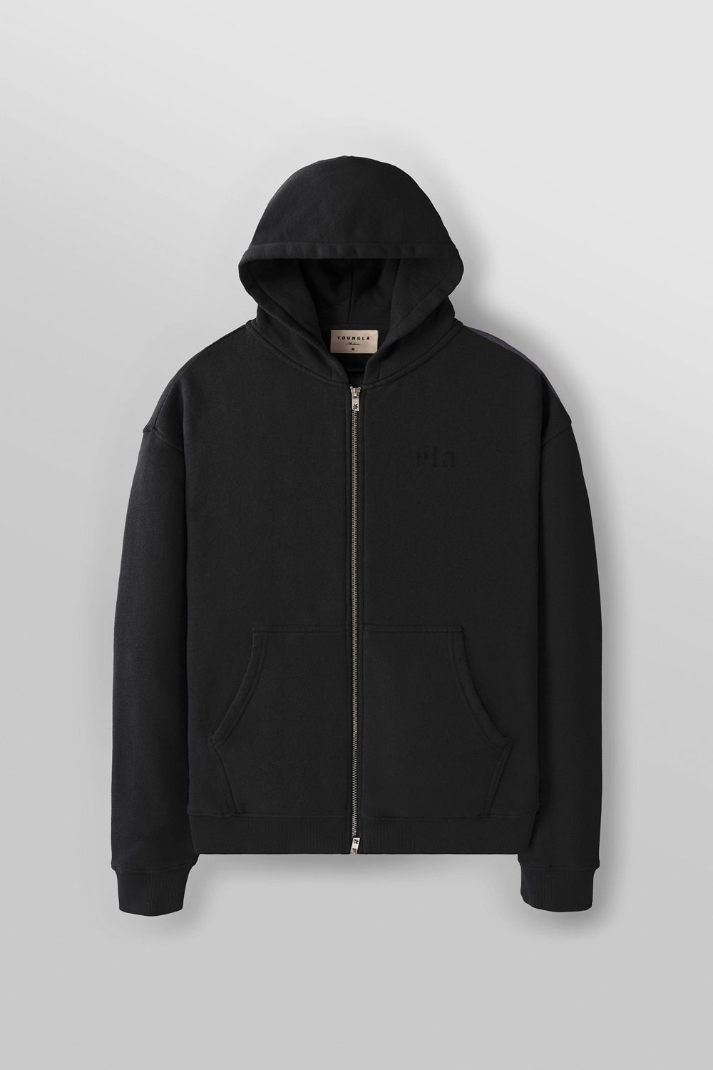 Young LA 514 - Monarch Zip-Up Hoodie 2.0 Black | Australia SOVDC-0746