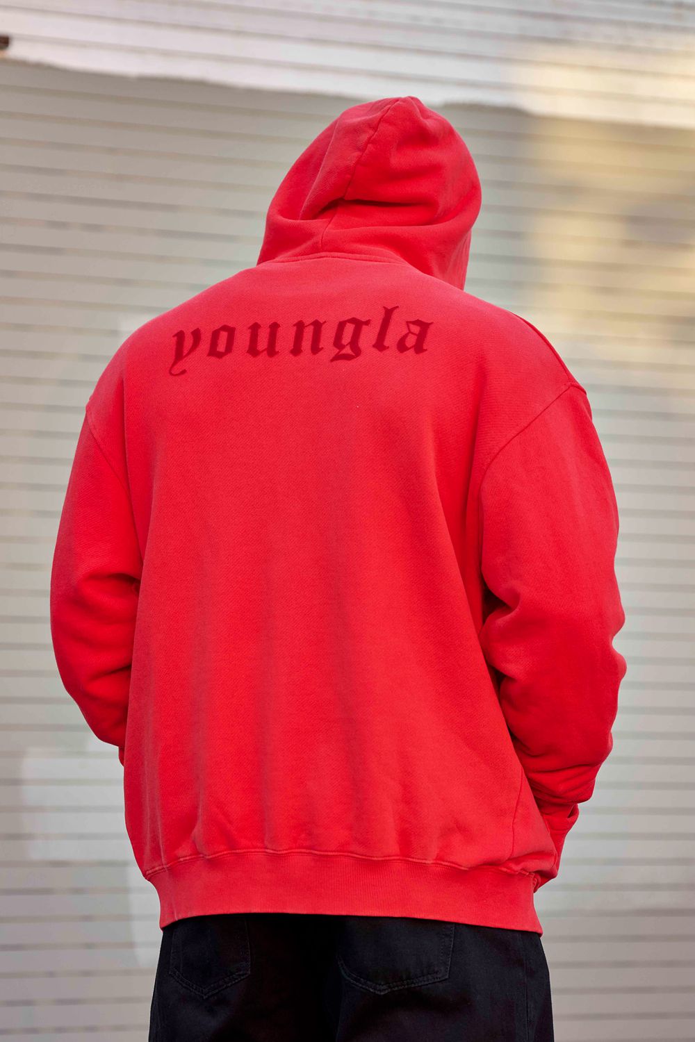 Young LA 514 - Monarch Zip-Up Hoodie 2.0 Red | Australia BVJQU-4376