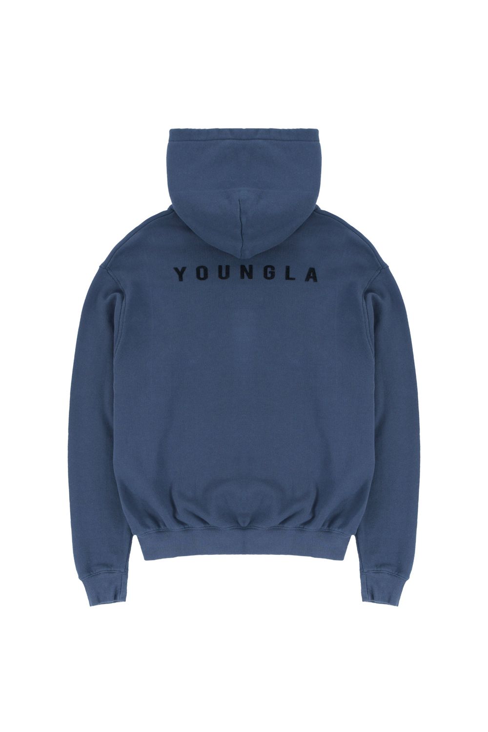 Young LA 515 Monarch Zip-Up Hoodie Blue | Australia XLIAR-2586