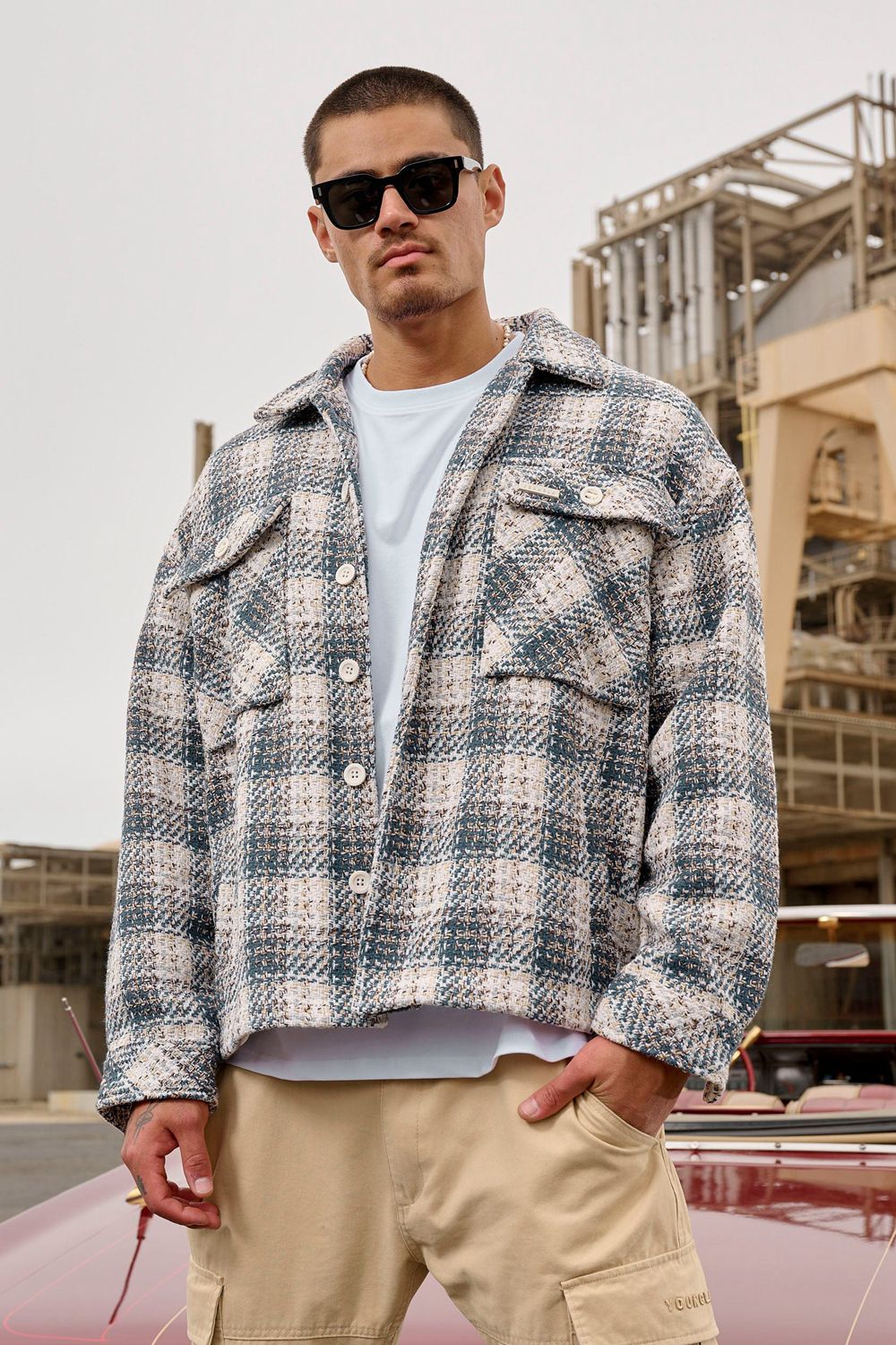 Young LA 519 - Woven Flannel Jackets Multicolor | Australia MLRZH-0549