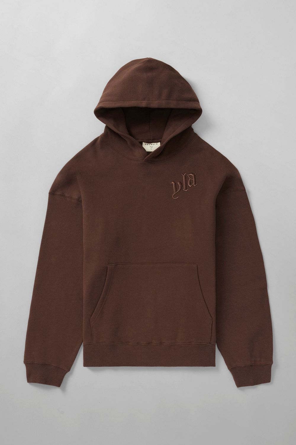 Young LA 522 - Marshmallow Hoodies Brown | Australia FRTNU-8756