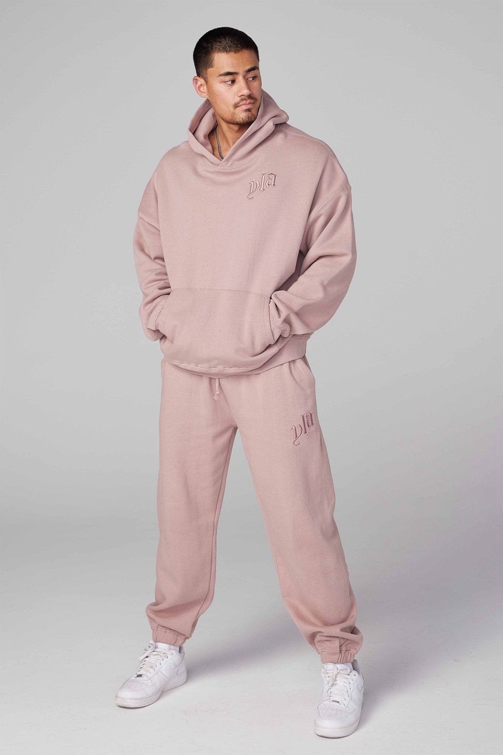 Young LA 522 - Marshmallow Hoodies Pink | Australia FCMRG-6394