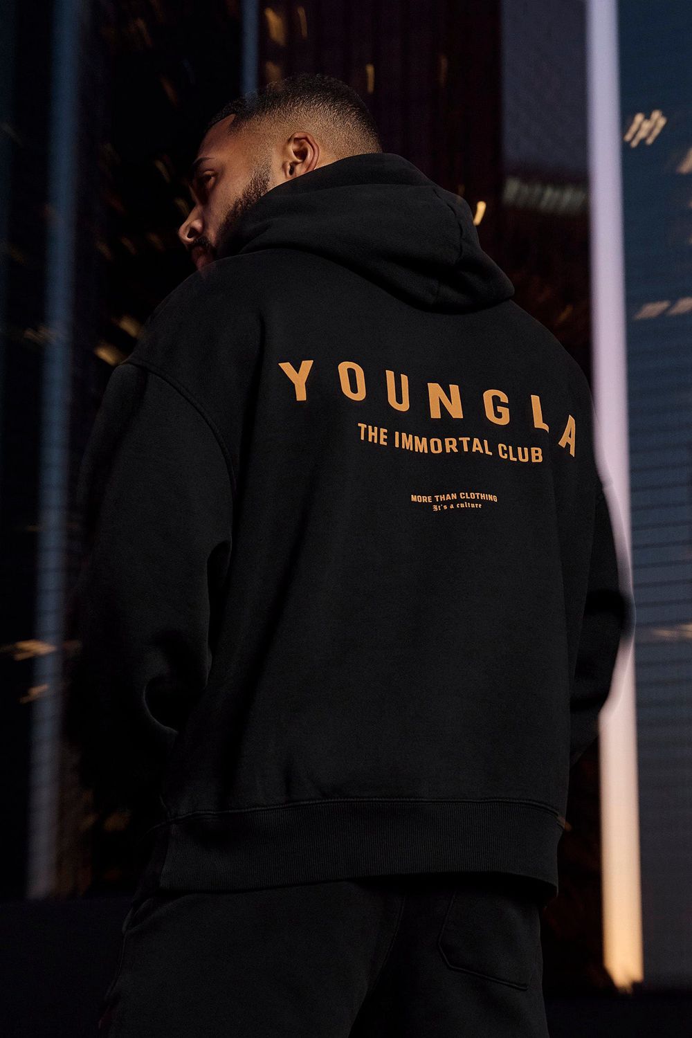 Young LA 533 - Immortal Club Hoodies Black | Australia GLRXW-9715