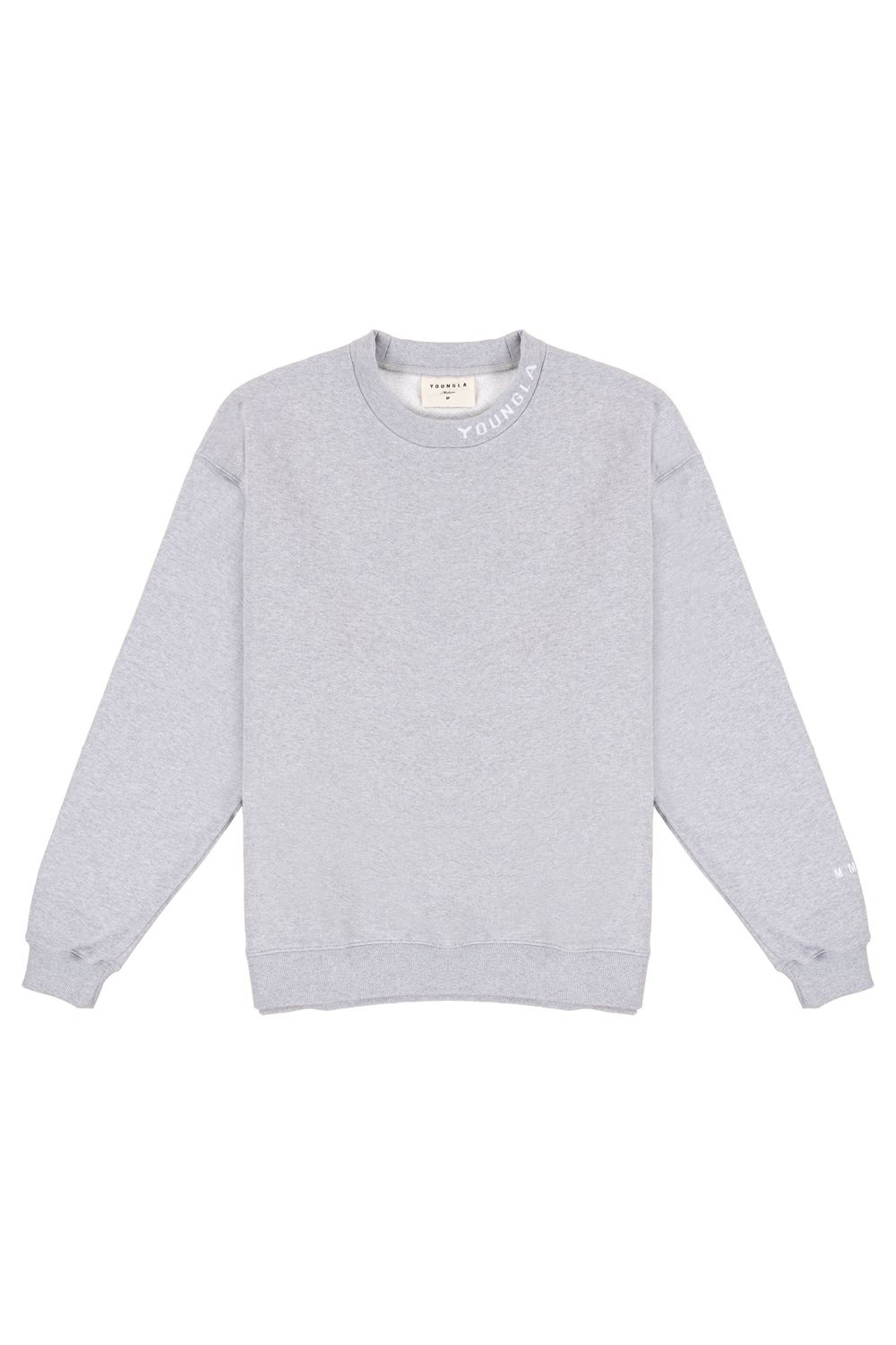 Young LA 557 Trademark Crewnecks Grey | Australia RYCTB-2879