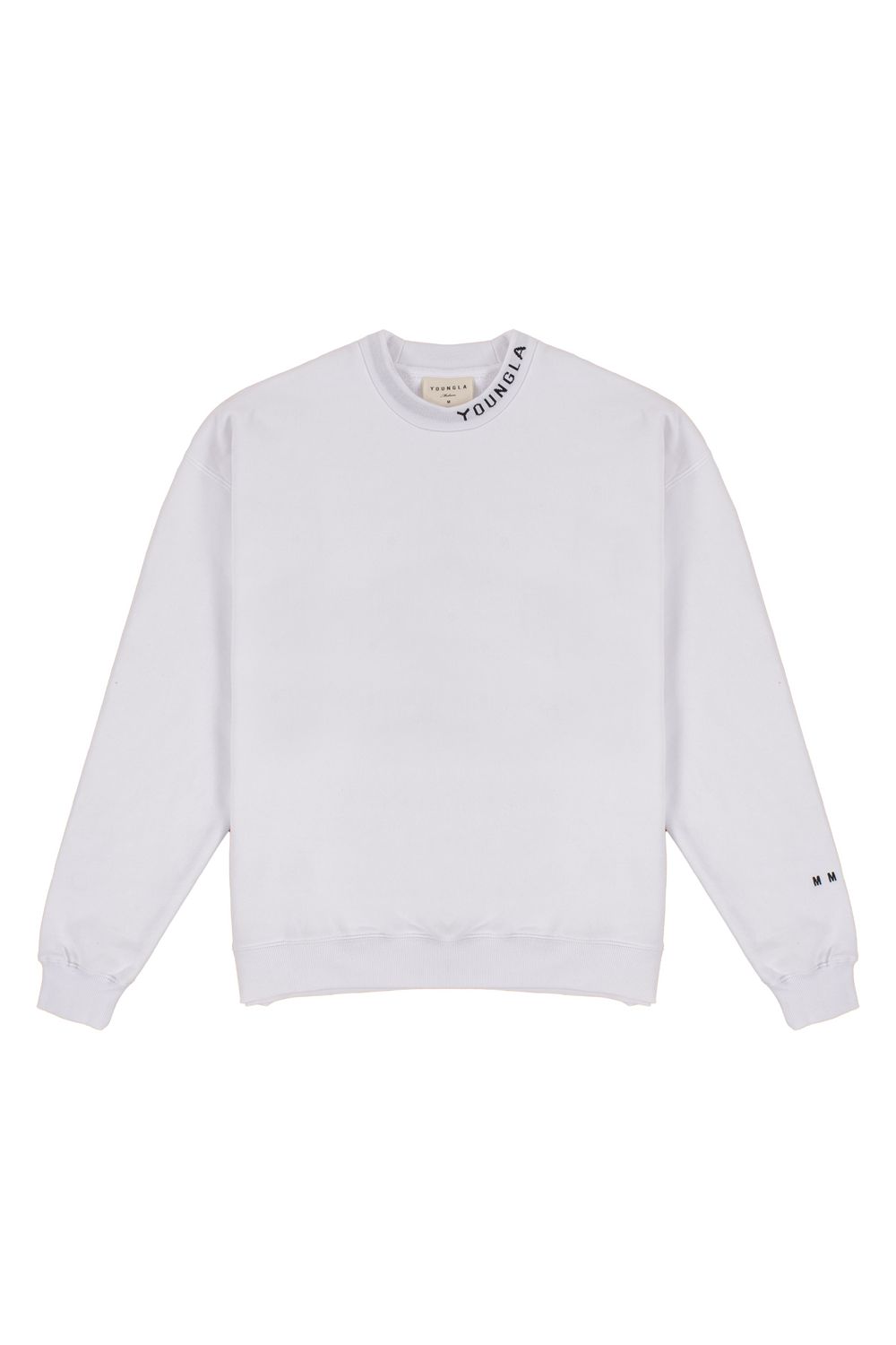 Young LA 557 Trademark Crewnecks White | Australia FVSDY-5147