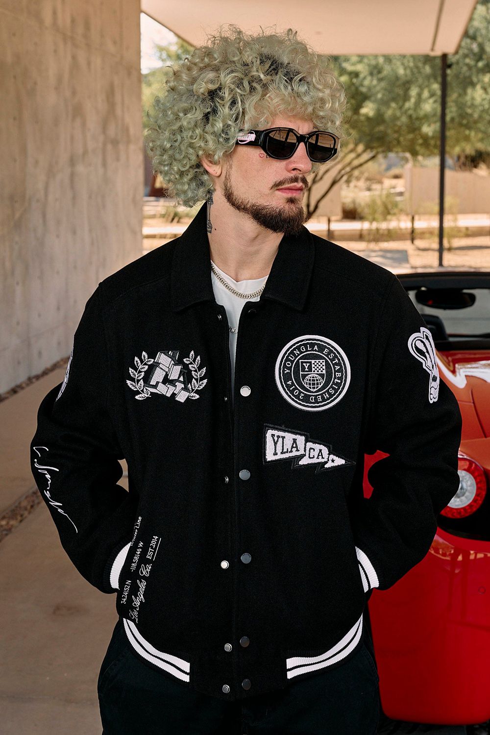 Young LA 569 - Ace Of Spade Letterman Black | Australia GHAQM-4986