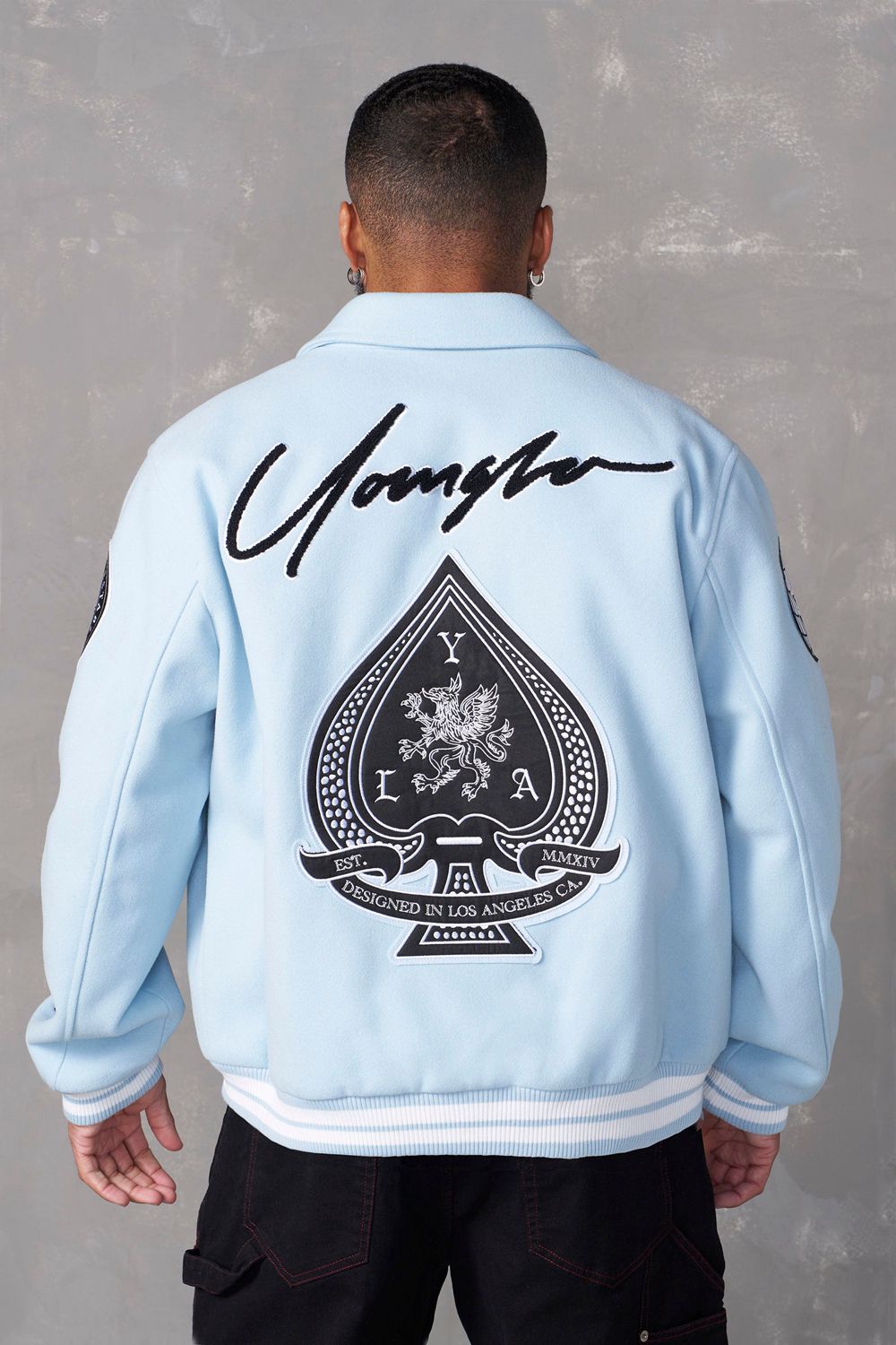 Young LA 569 - Ace Of Spade Letterman Blue | Australia DRNBJ-0659