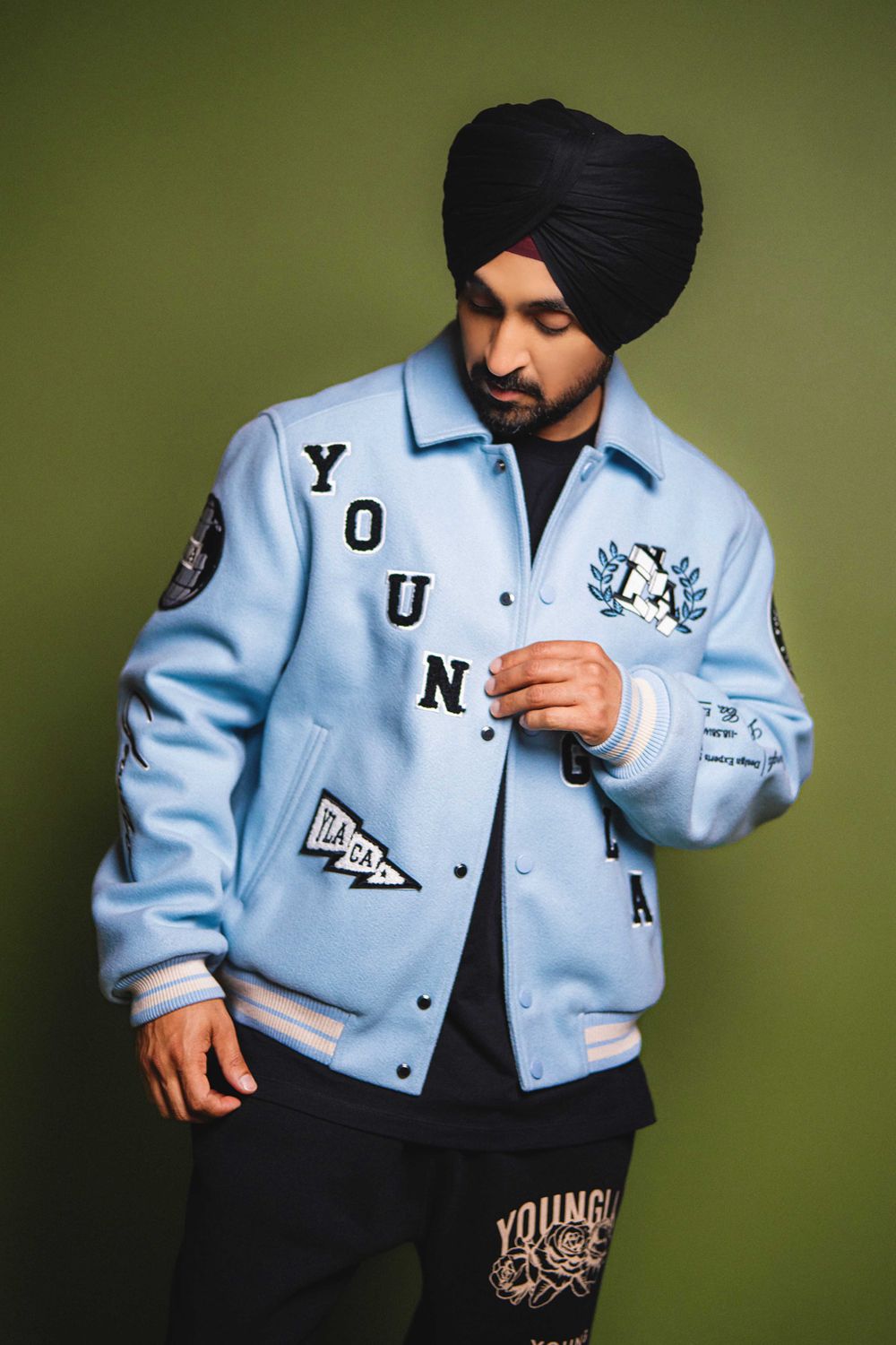 Young LA 569 - Ace Of Spade Letterman Blue | Australia DRNBJ-0659