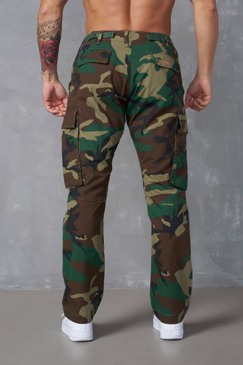 Young LA 602 - Camo Tactical Cargos Camo | Australia GBRZL-7801