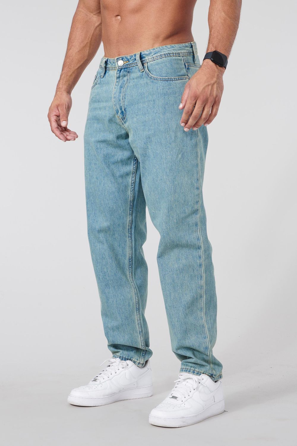 Young LA 609 - Baggy Jeans Blue | Australia YCGIA-2136