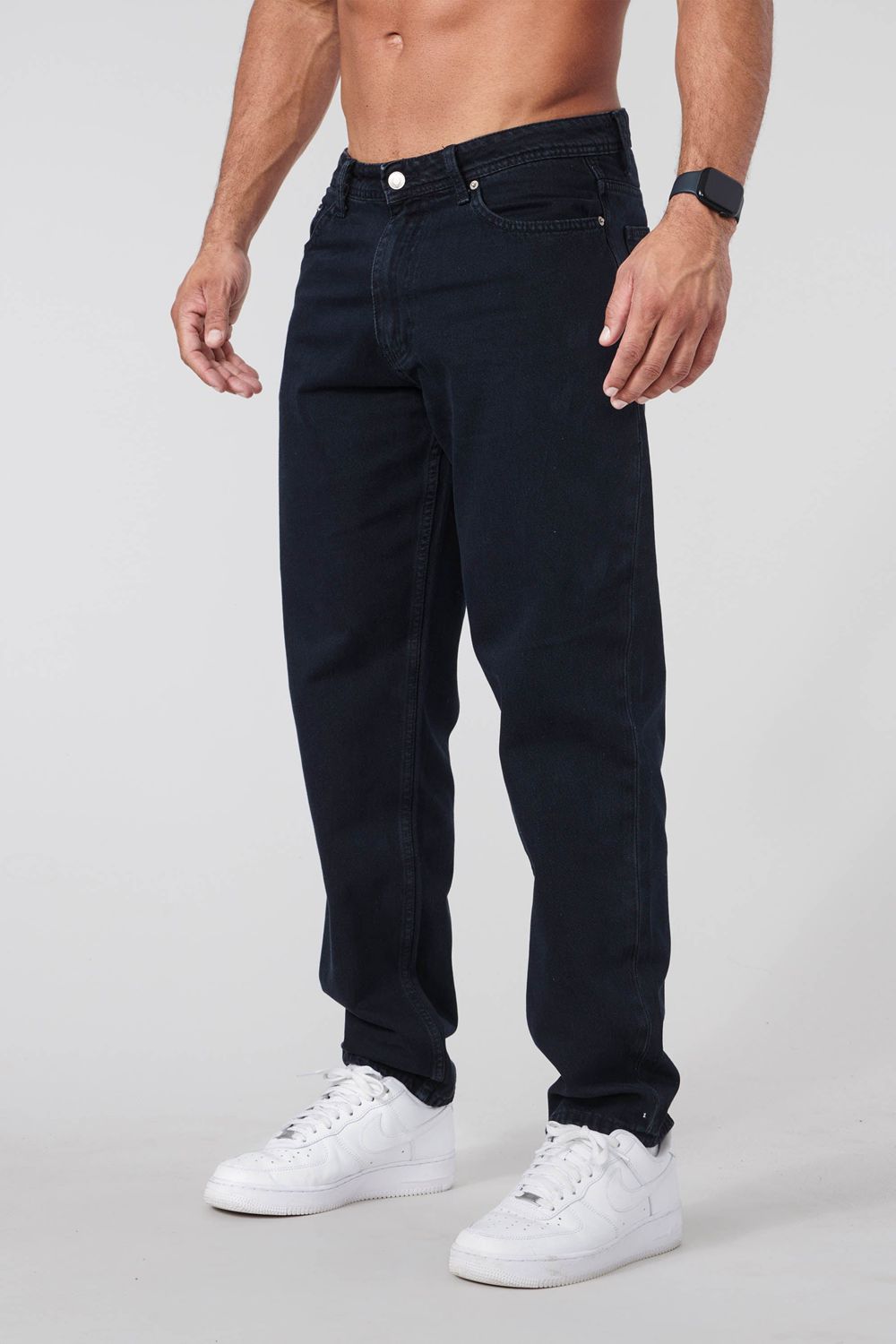 Young LA 609 - Baggy Jeans Navy | Australia QZUCD-4620