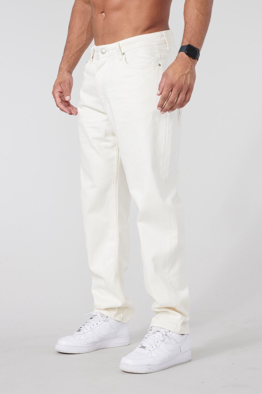 Young LA 609 - Baggy Jeans White | Australia MEZXG-6284