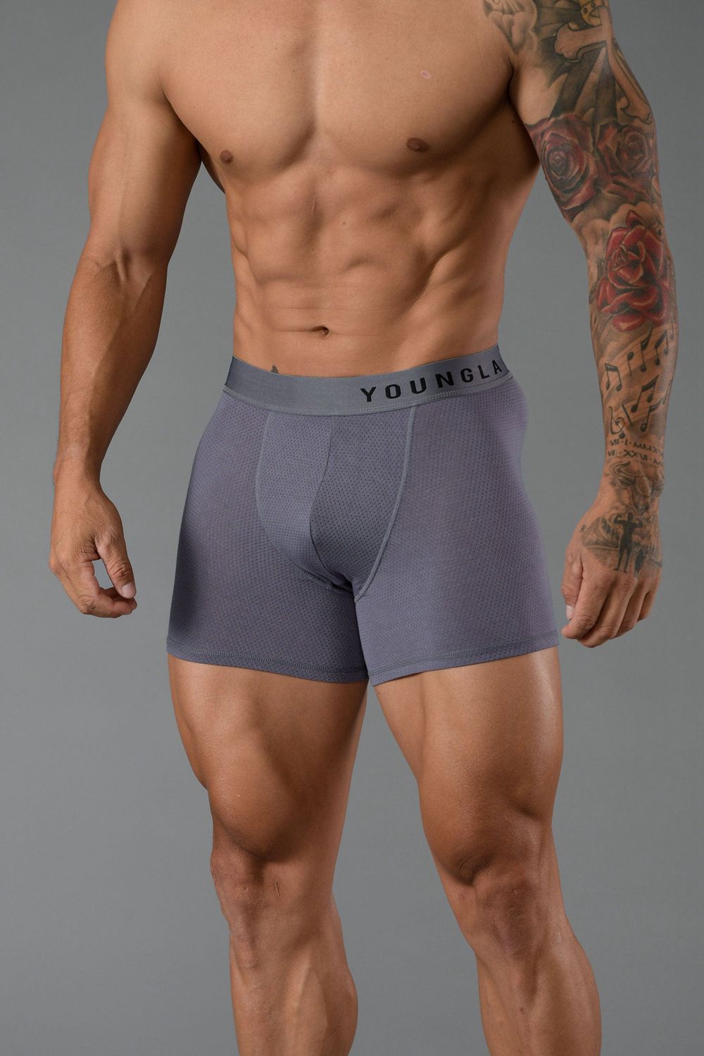 Young LA 703 Goat Briefs Grey | Australia MHUEW-6140