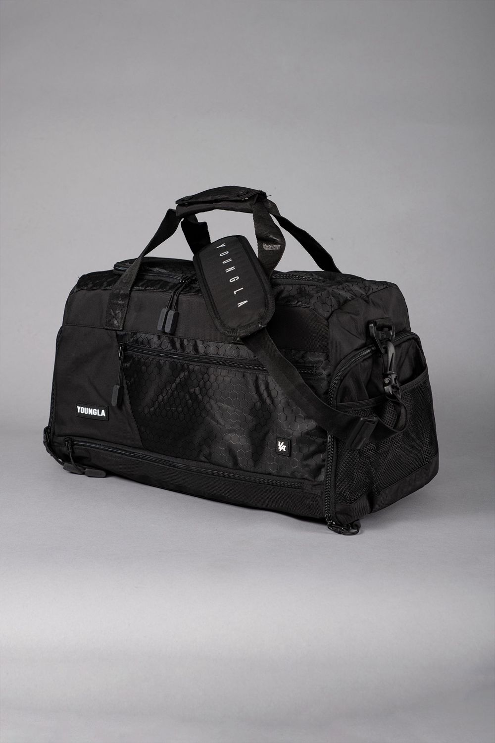 Young LA 740 Elite Duffle Bags Black | Australia EOLQR-1538