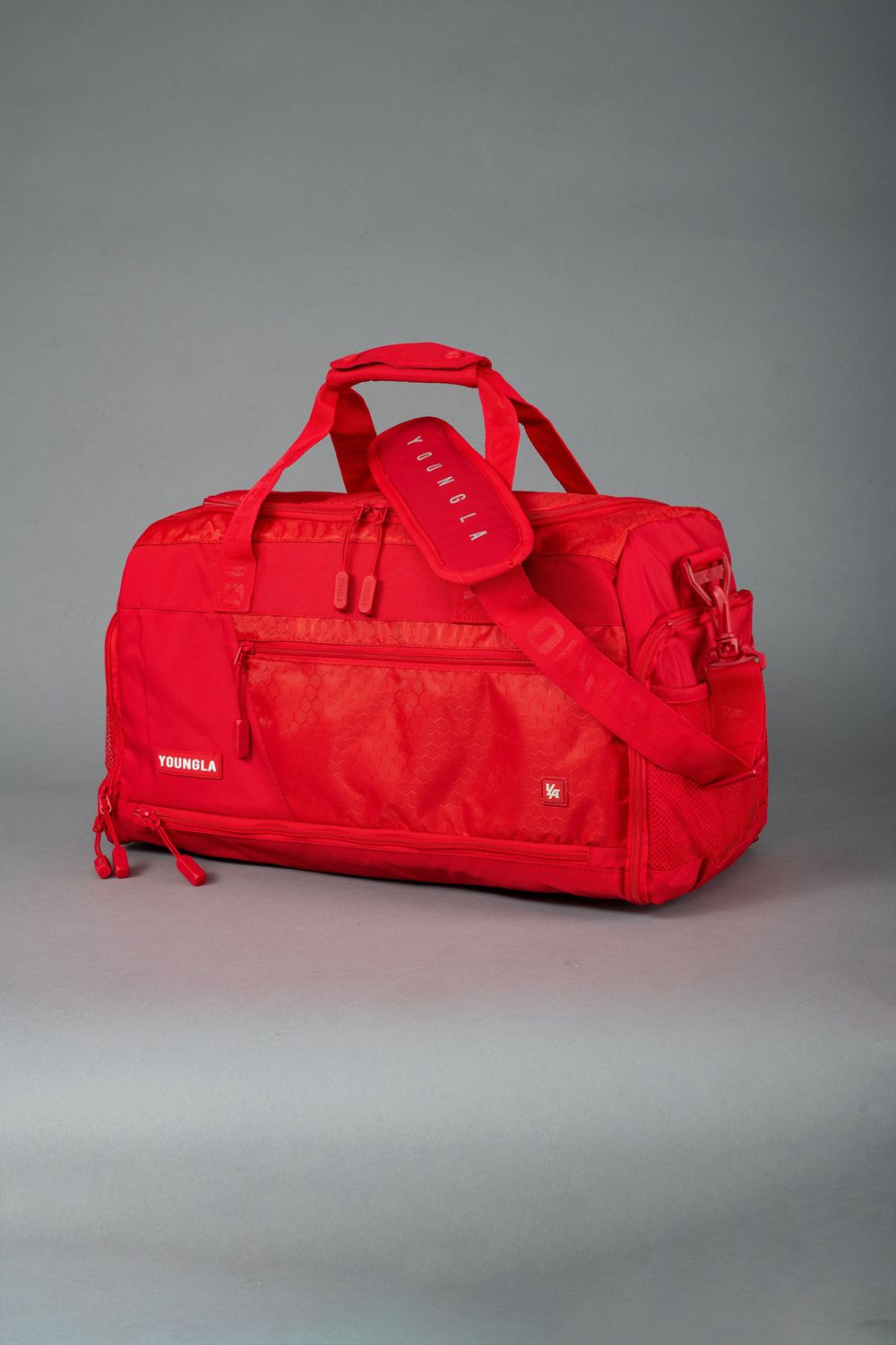 Young LA 740 Elite Duffle Bags Red | Australia SKZXY-7923