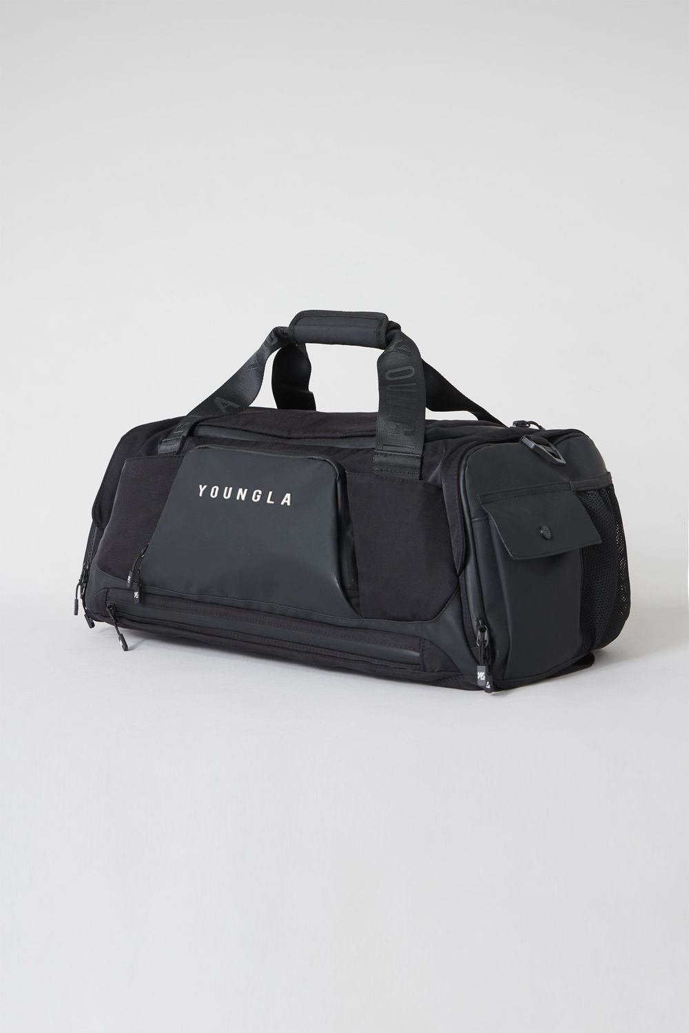 Young LA 741 Hybrid Duffle Backpacks Black | Australia BNVZT-2593