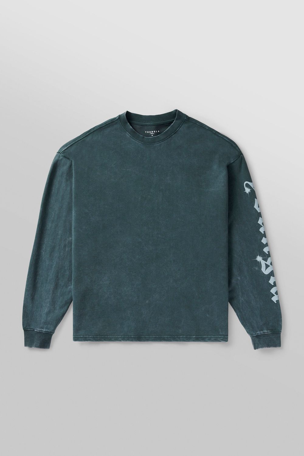 Young LA 8028 - Chrome Longsleeves Teal | Australia OHSQC-3609