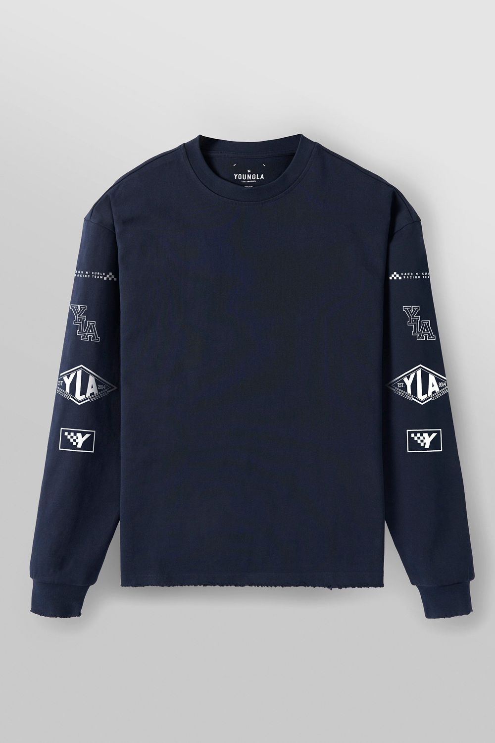 Young LA 8037 - Excellence Longsleeves Navy | Australia PBOCX-6908