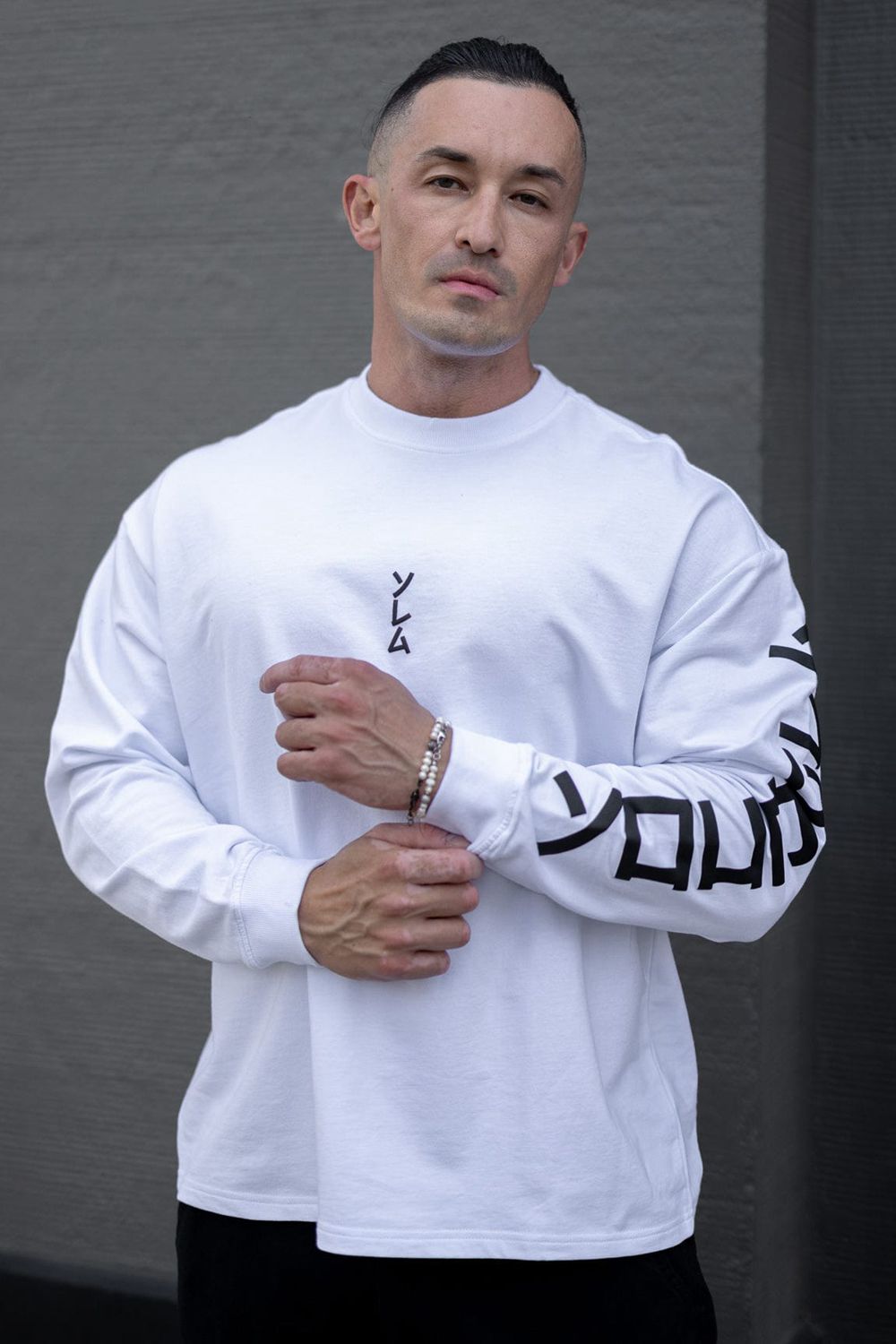 Young LA 8038 - Tokyo Longsleeves White | Australia JBDXY-5730