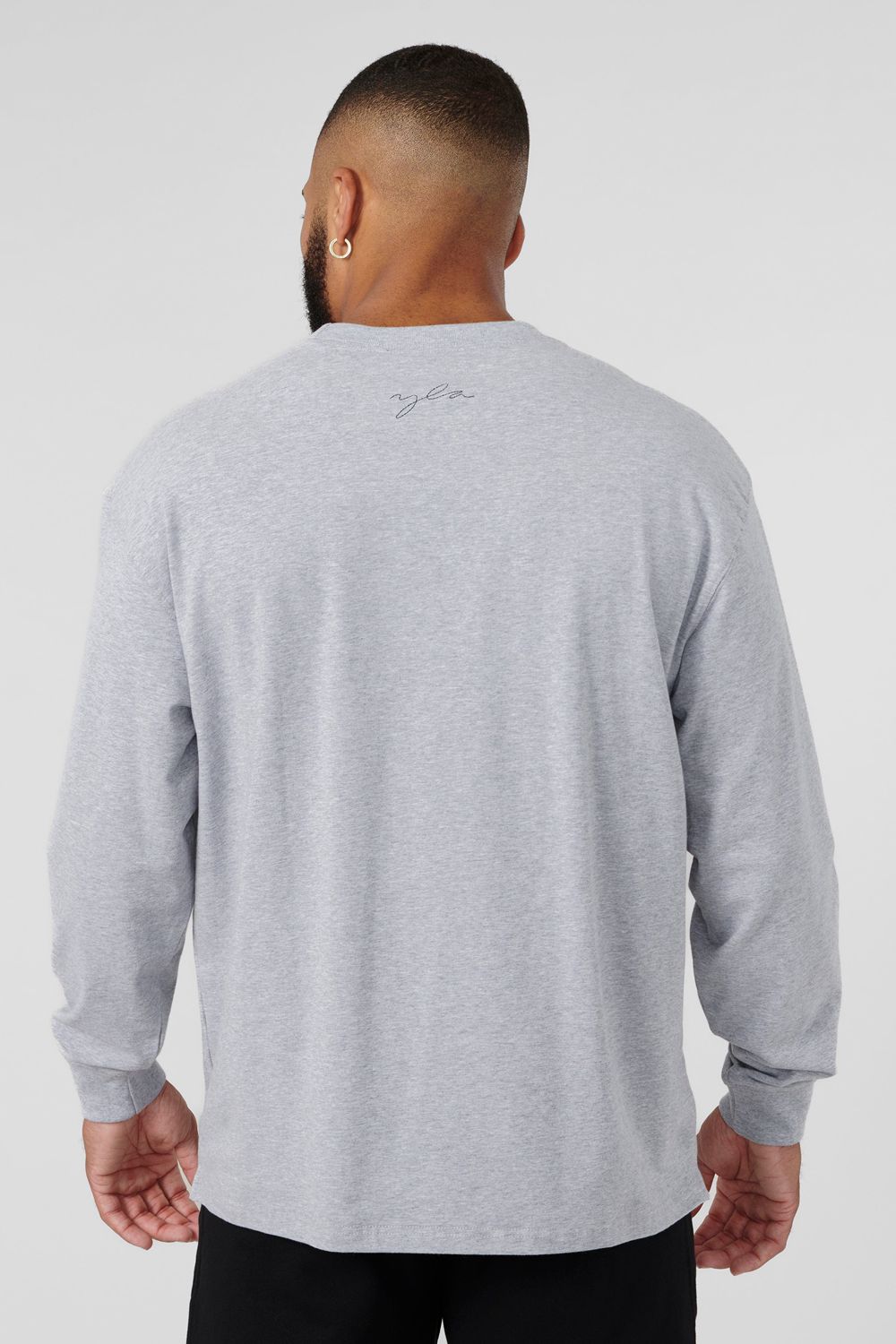 Young LA 805 Essential Longsleeves Light Grey | Australia WANFU-8927