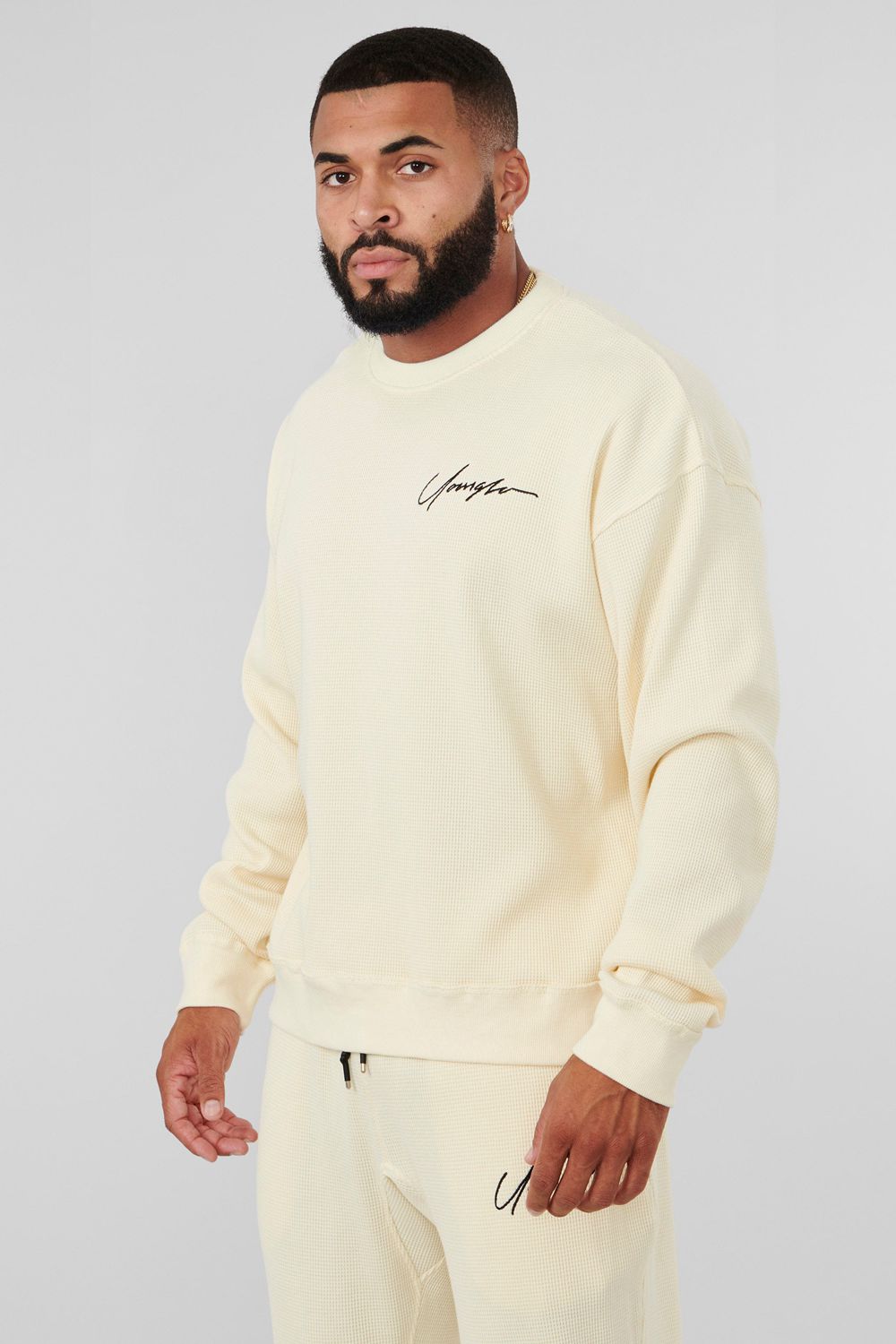 Young LA 807 Cozy Thermal Longsleeves Cream | Australia YKSGH-0376