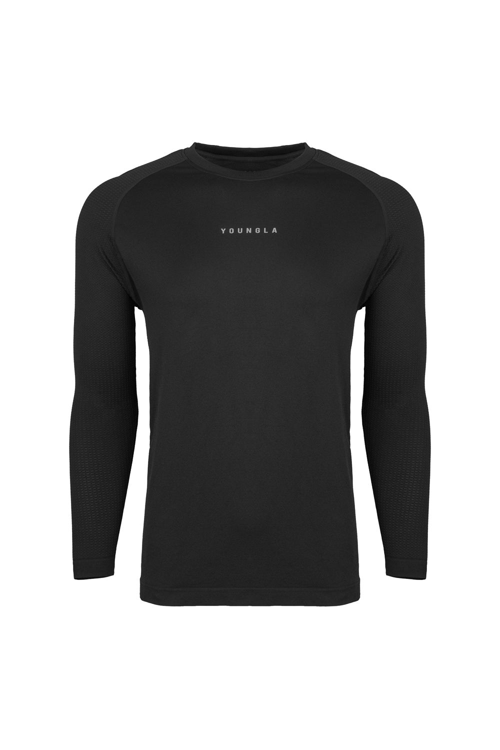 Young LA 823 New Gen Compression Longsleeves Black | Australia VNMFG-0593