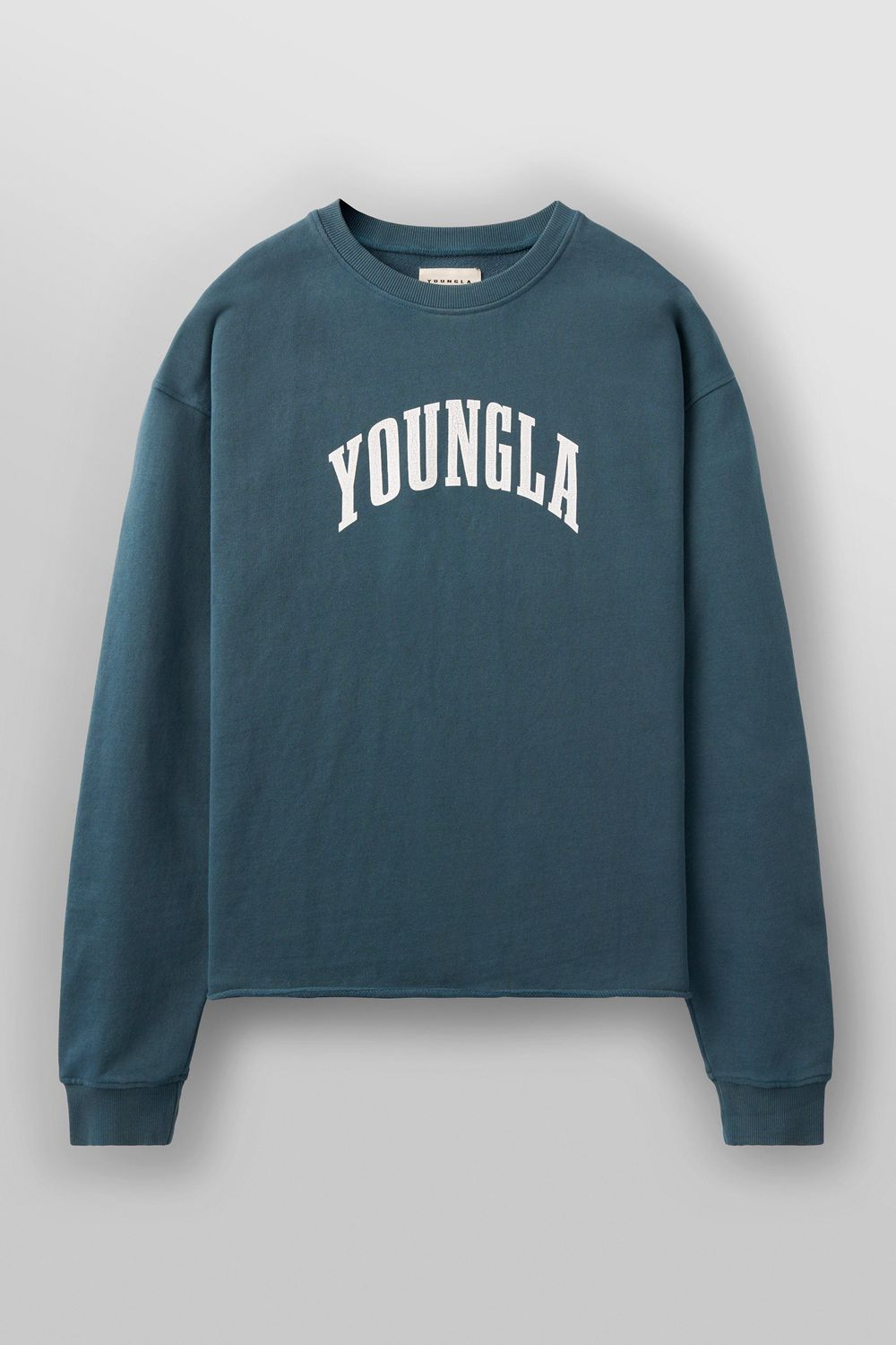 Young LA 826 - Uni Crewneck Blue | Australia JNKZO-3905