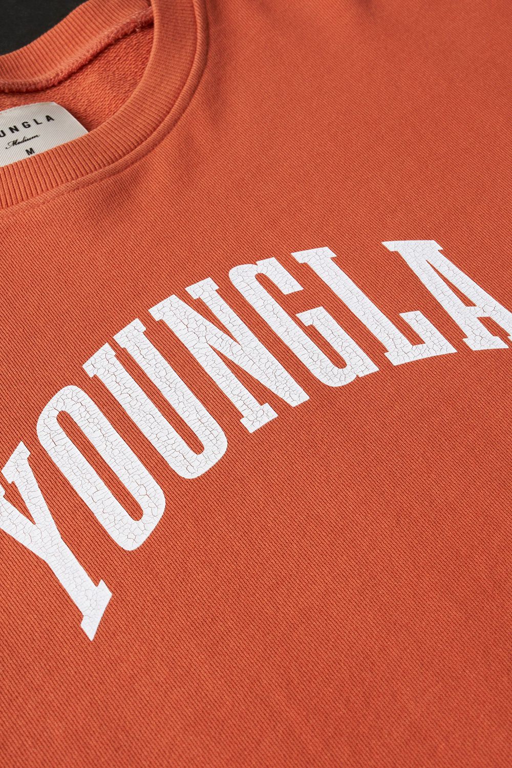 Young LA 826 - Uni Crewneck Orange | Australia DIQTP-9785